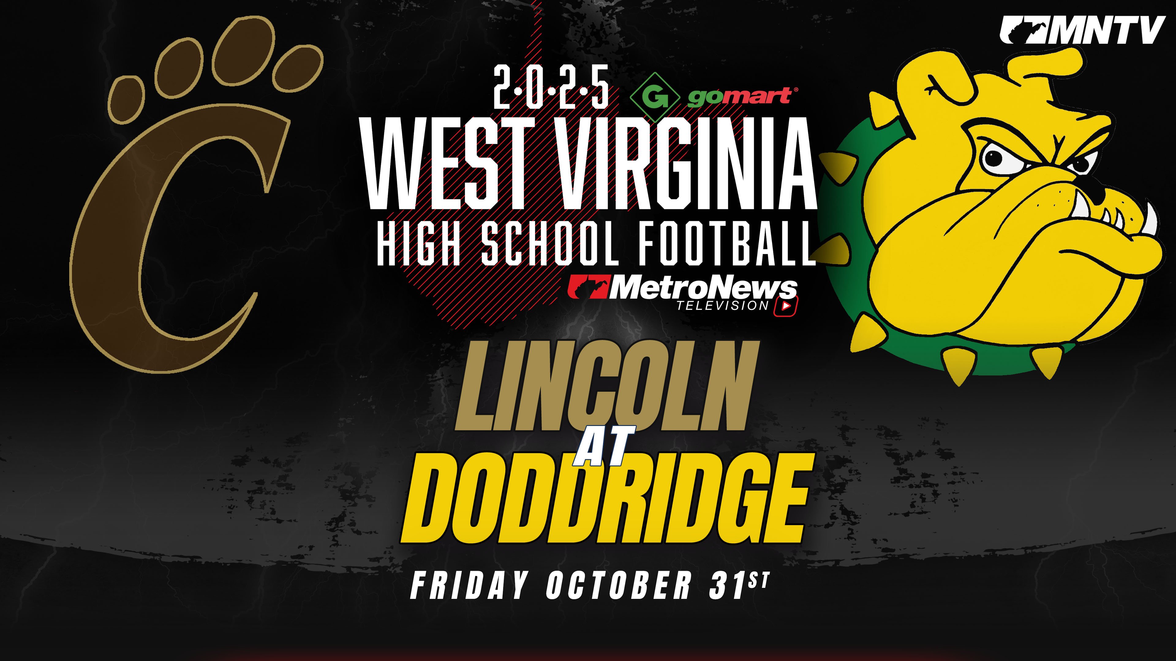 Game Archive: Lincoln vs. Doddridge (10/31/25)