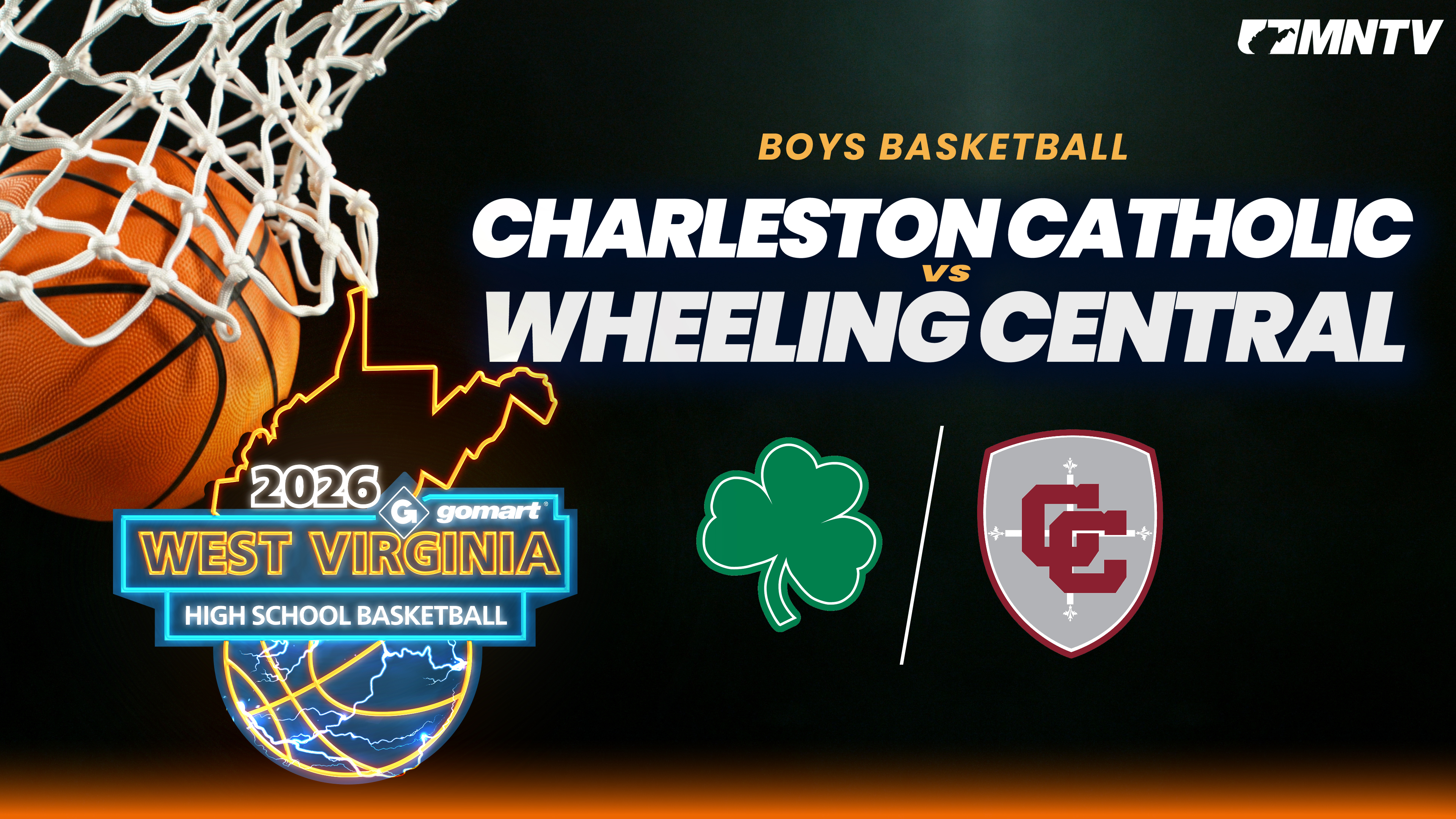 Charleston Catholic vs. Wheeling Central (Boys, 1/24 at 3:30)