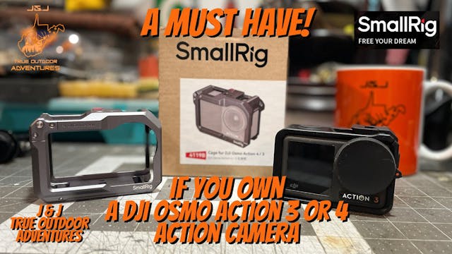 SmallRig Cage for DJI Action 3 and 4 ...
