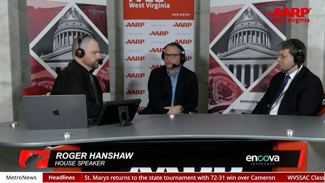 Roger Hanshaw on Team West Virginia
