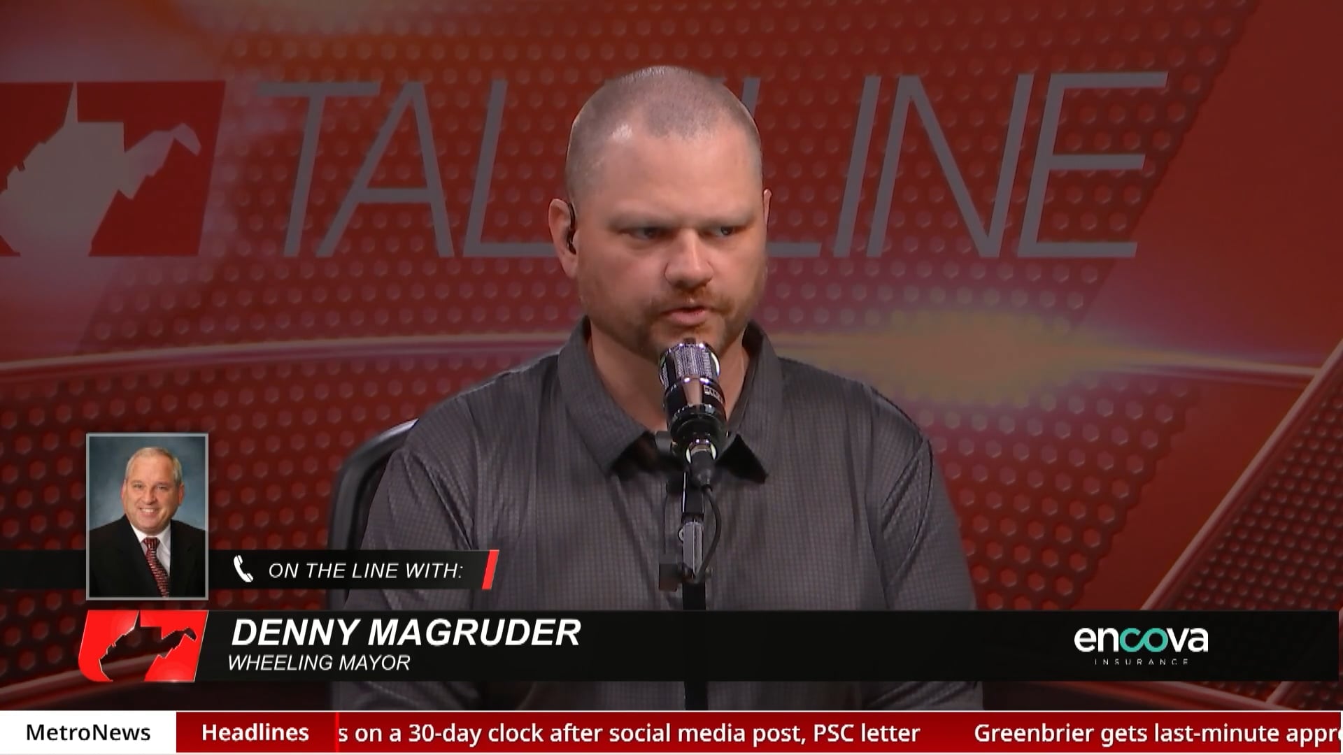 Denny Magruder on Wheeling Property