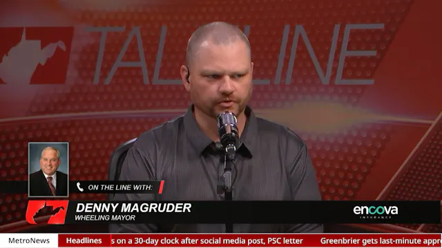 Denny Magruder on Wheeling Property