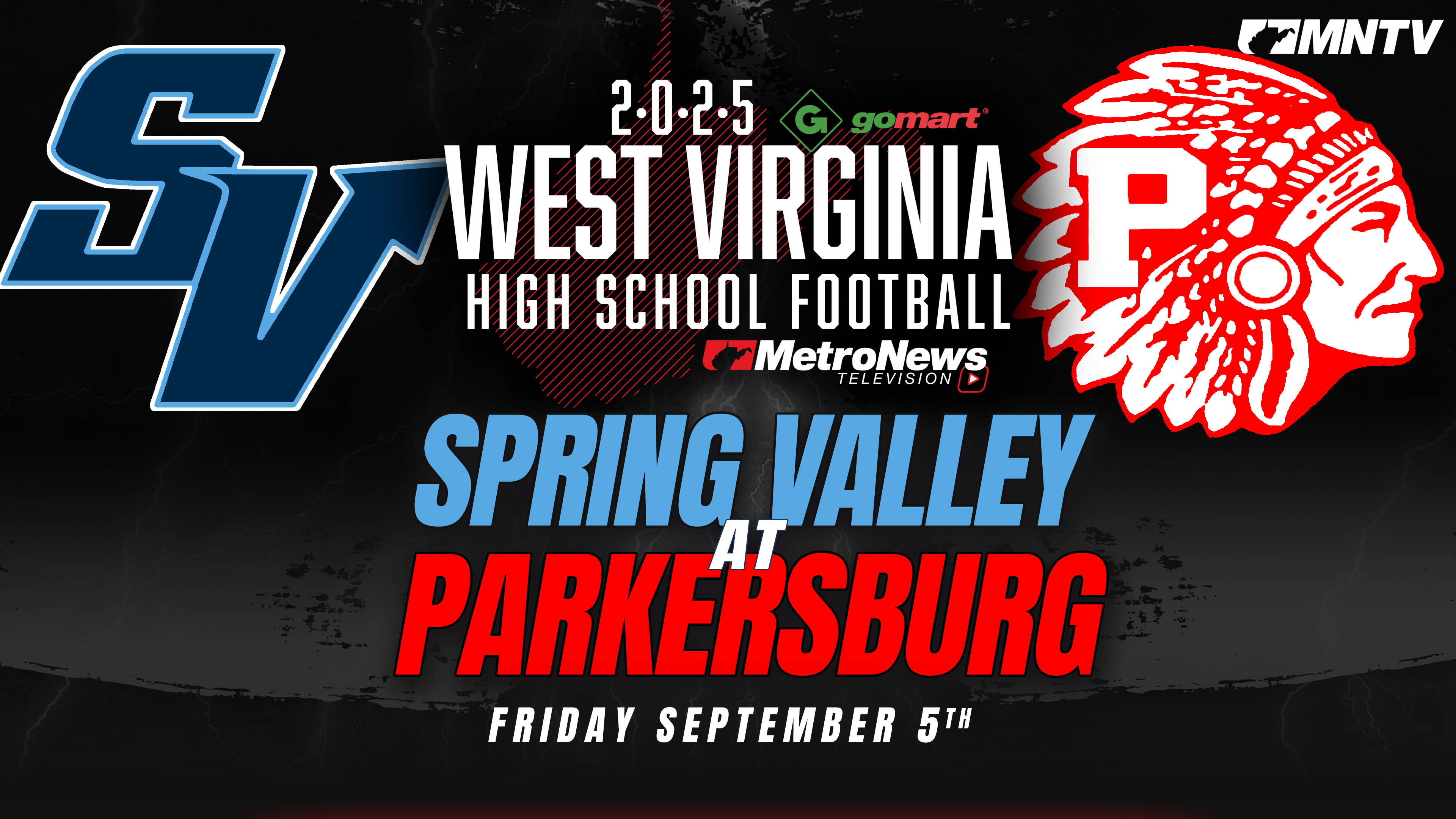 Game Archive: Spring Valley vs. Parkersburg (9/5/25)