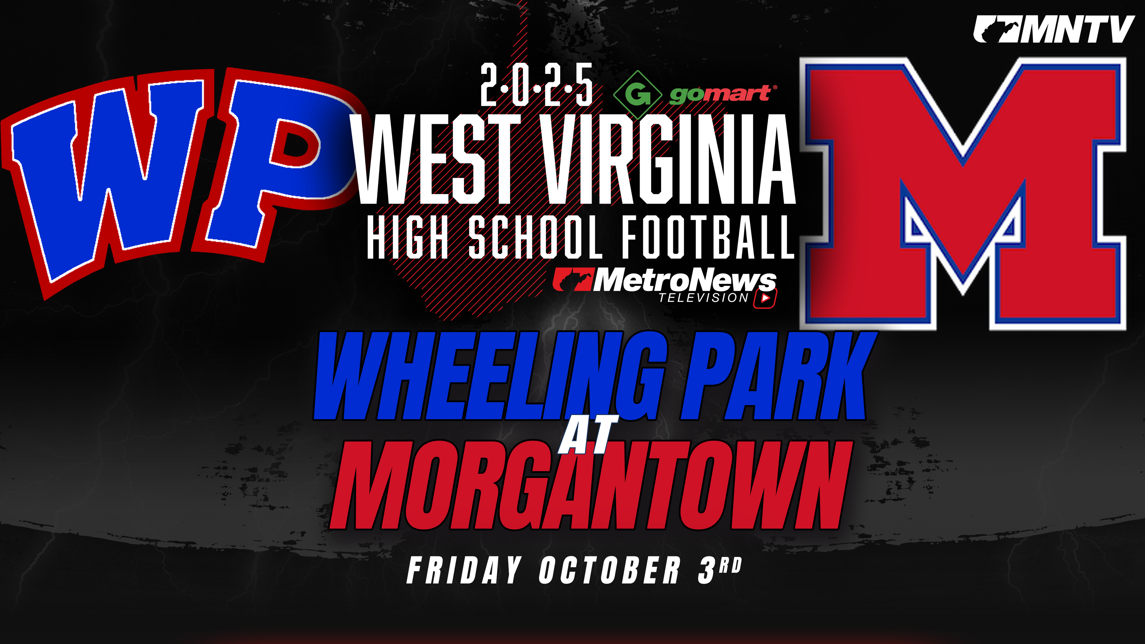 Wheeling Park vs. Morgantown (10/3/25)
