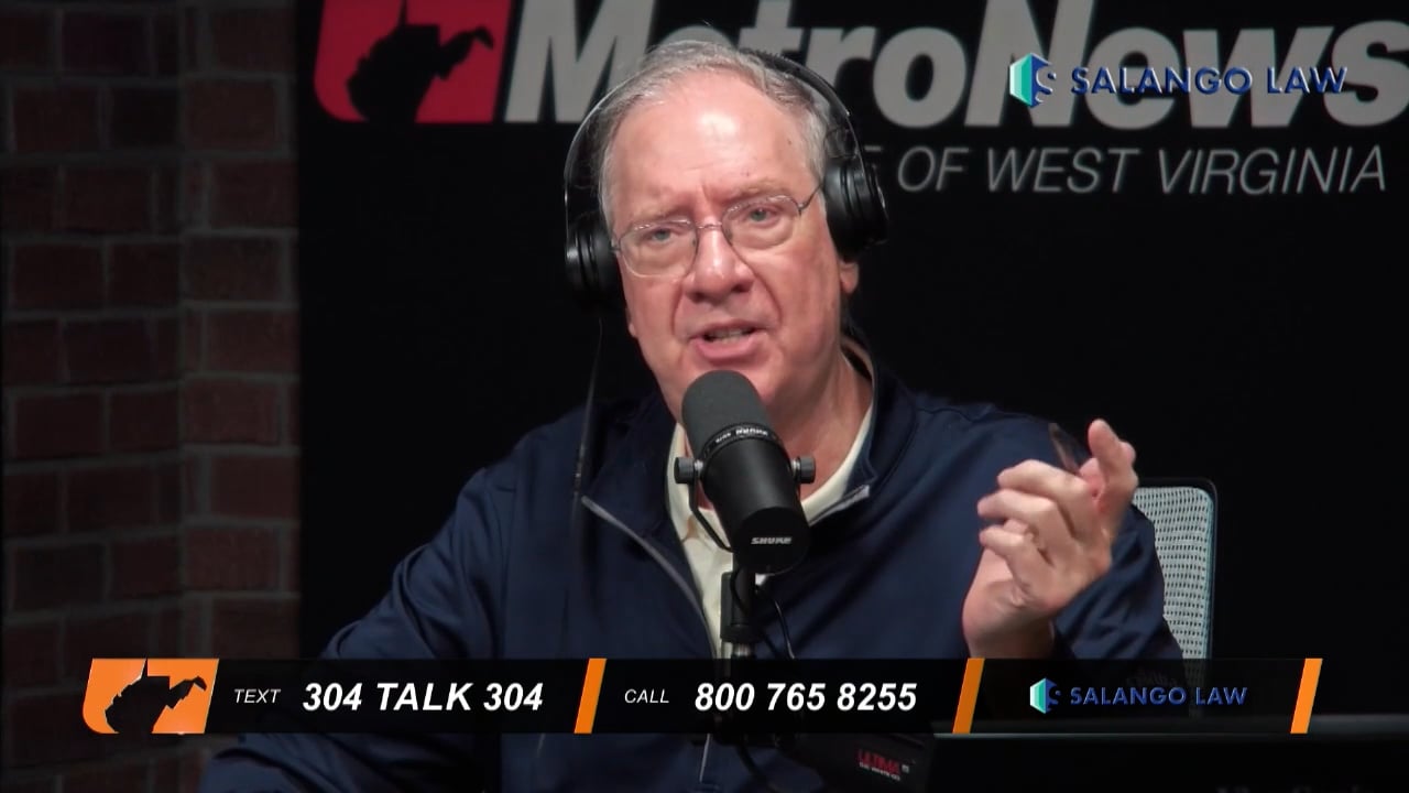 Dave Tony Caridi talking about WVU Mens Basketball Team at The Crown Tournament