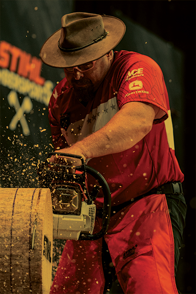 Arden Cogar Jr.: STIHL Timbersports World Champion & Lawyer