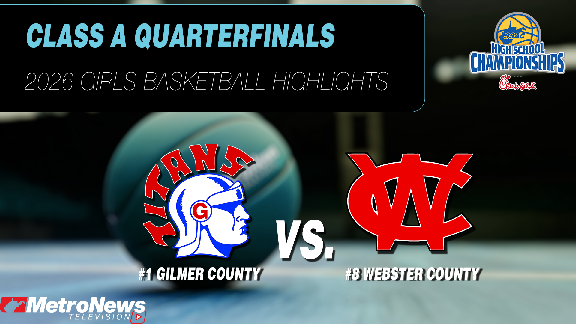 Gilmer County vs. Webster County 67-19 | Class A Quarterfinal Highlights