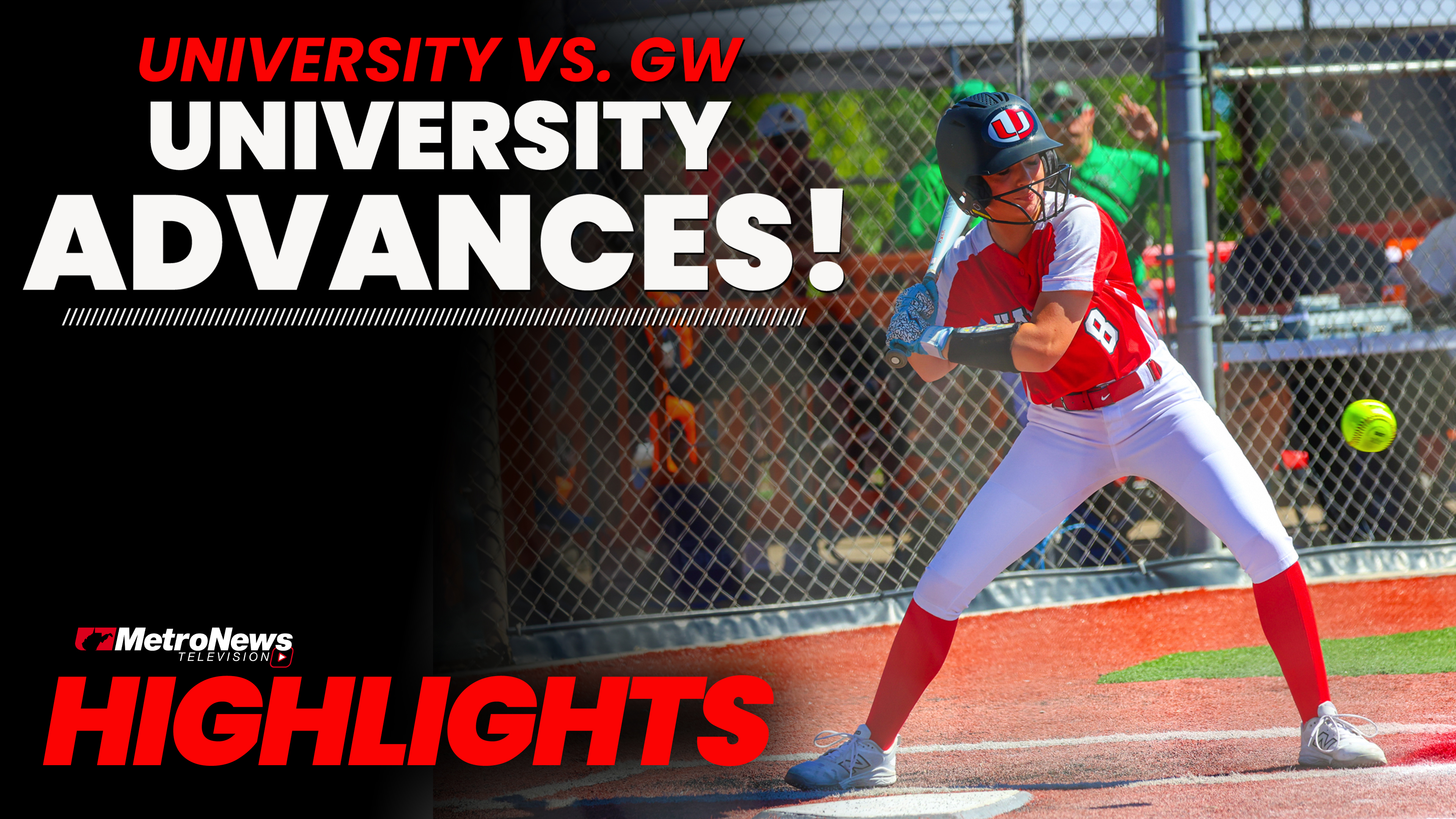 University eliminates GW, 3-0 to set up championship game with city rival MHS