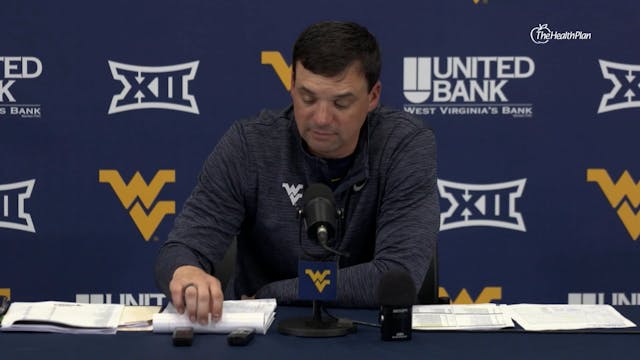 Neal Brown on finishing the season