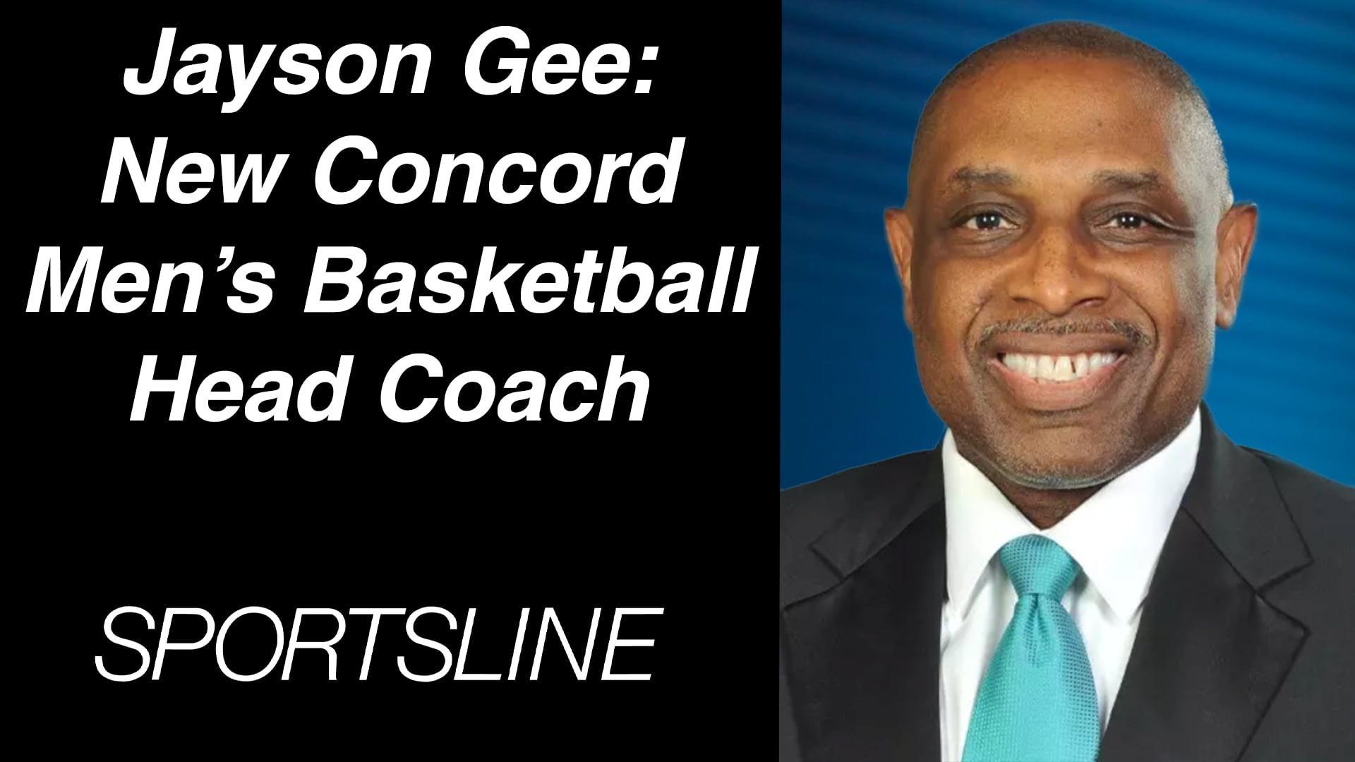 Jayson Gee: New Concord Head Men's Basketball Coach