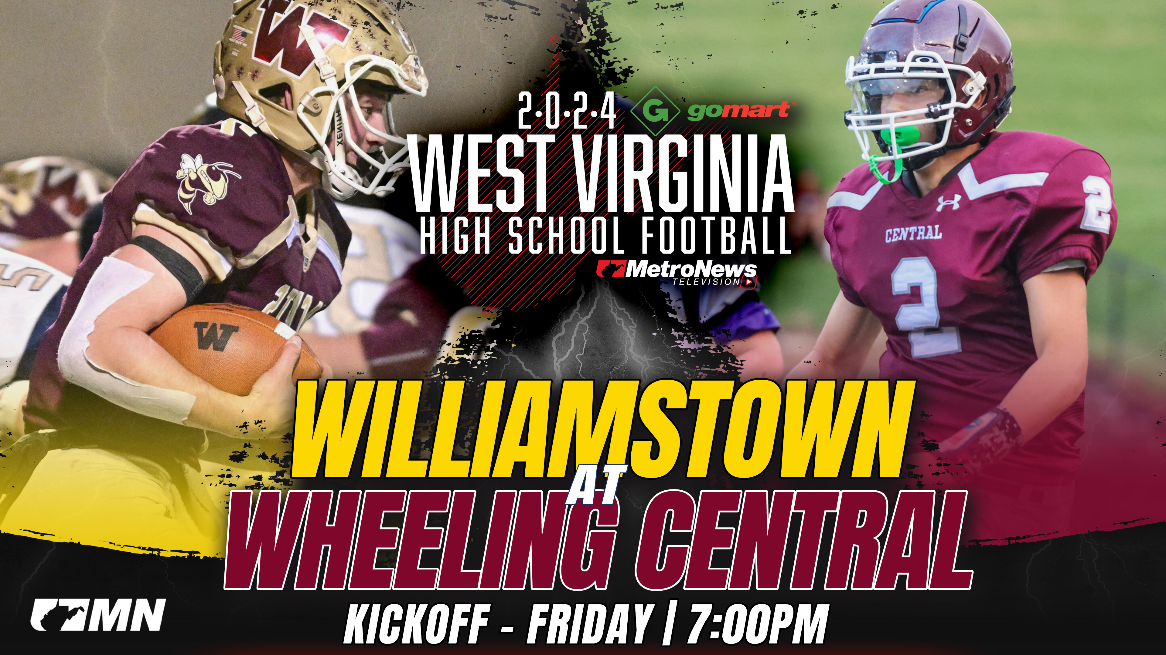 Williamstown vs. Wheeling Central (9/13/24)