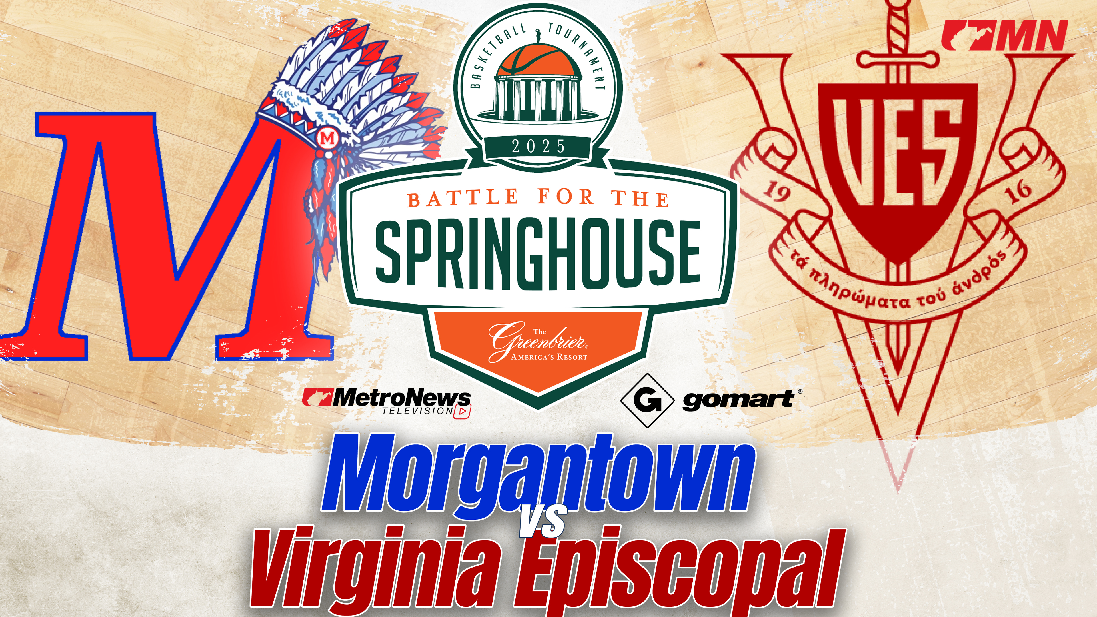 Game Archive: Morgantown vs. Virginia Episcopal (Boys 1/31/2025)