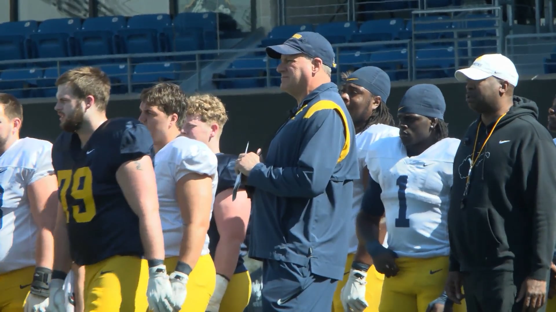 Sights & sounds from Day 11 of WVU spring football practice
