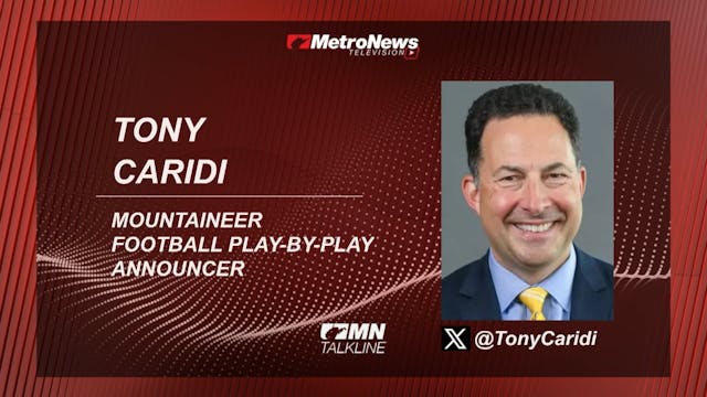 Tony Caridi on WVU Football vs Oklaho...