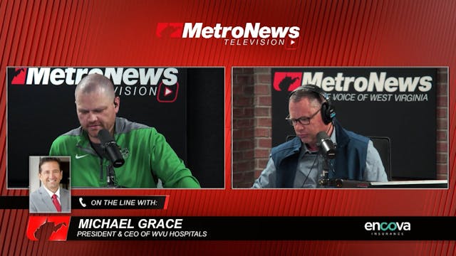 Michael Grace on WVU Hospital Donation