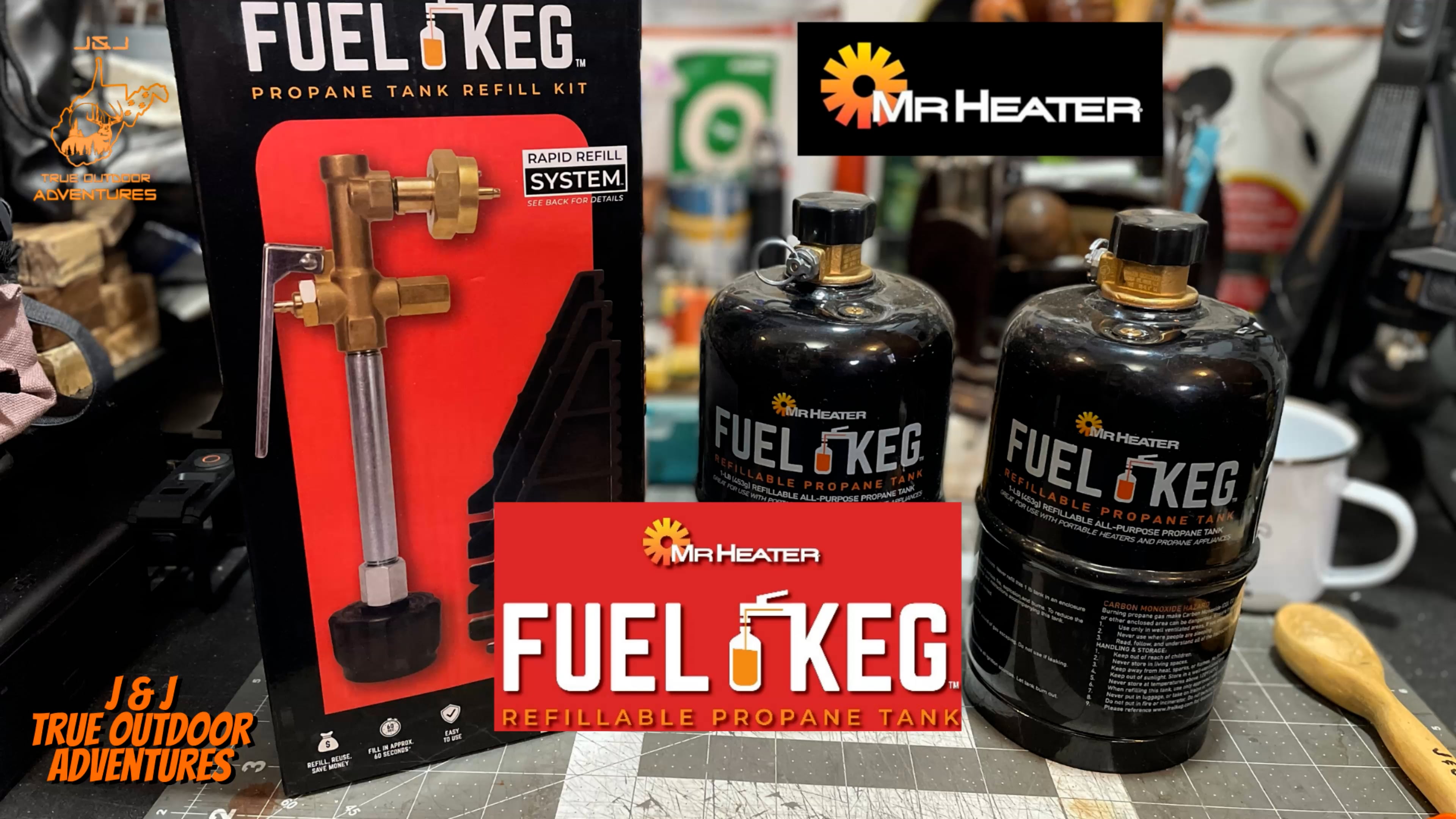 Mr Heater Fuel-Keg 1lb Tank and Filler System