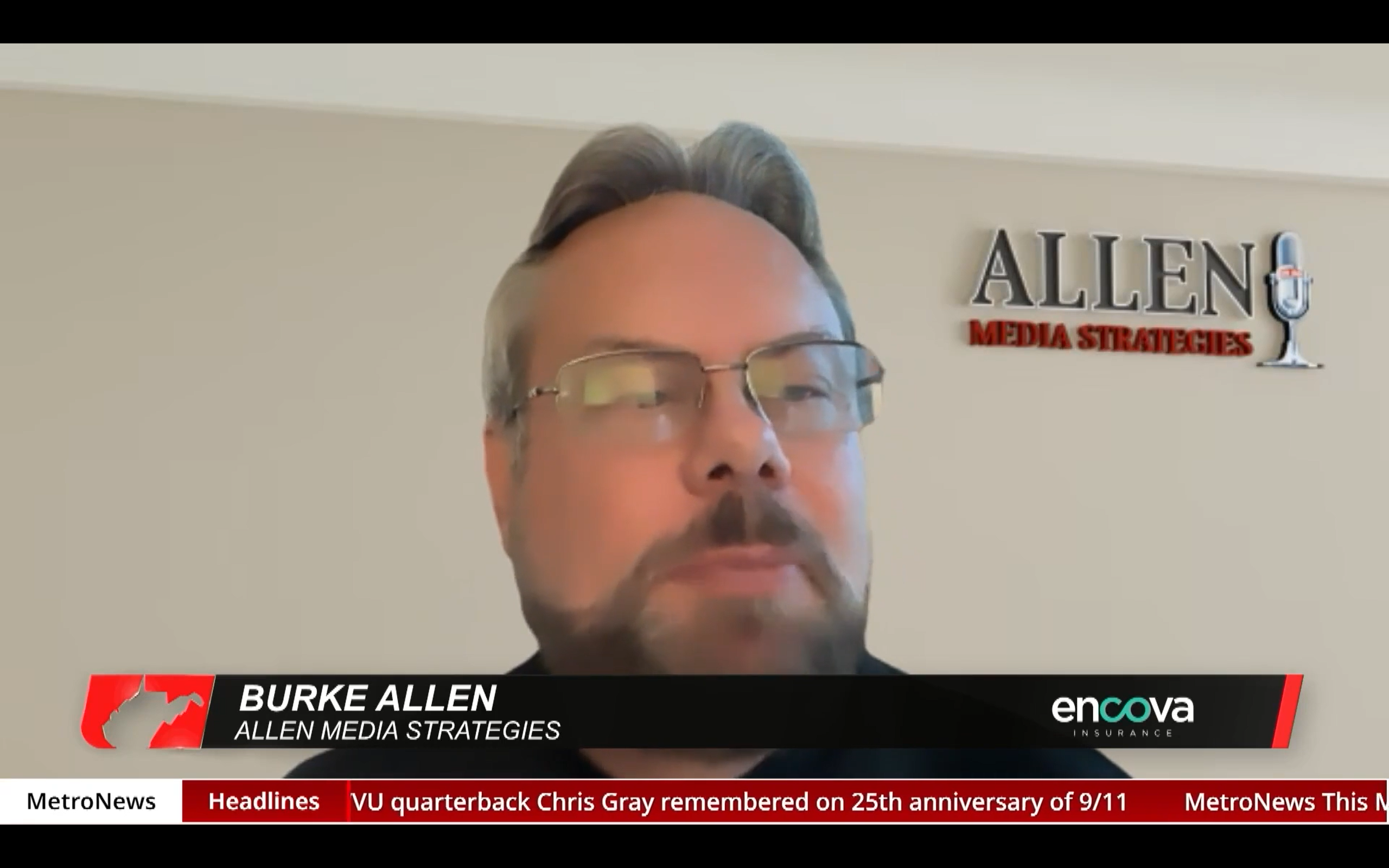 Burke Allen talks about 9/11 coverage