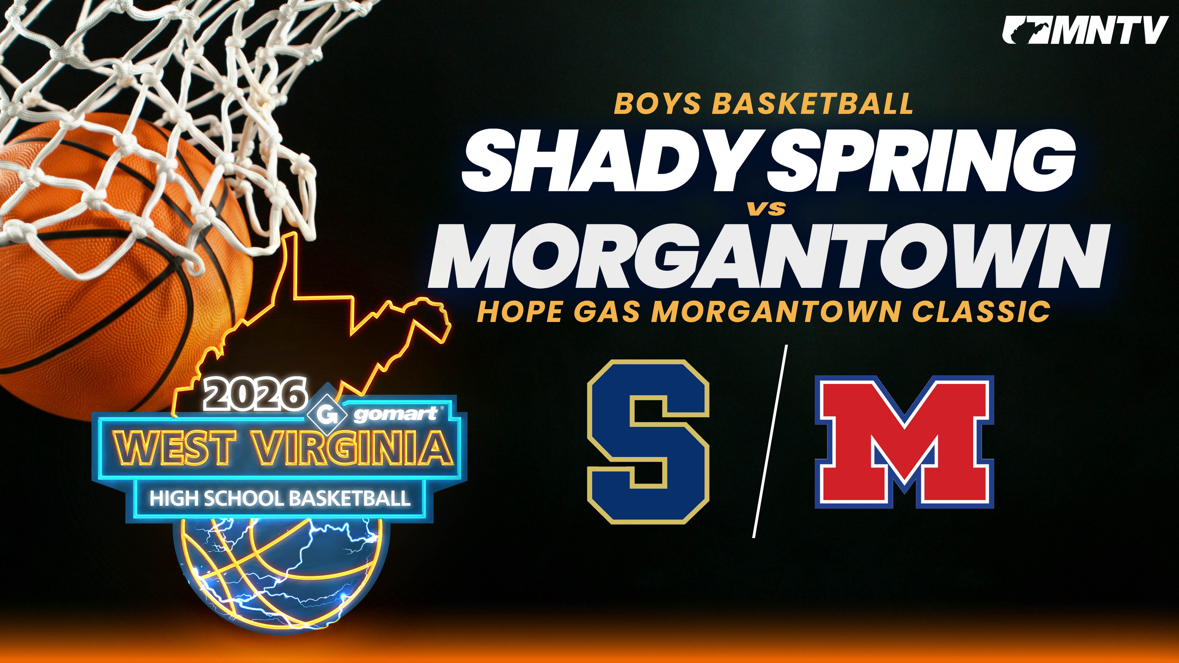 Shady Spring vs. Morgantown (Boys, 12/19/25)