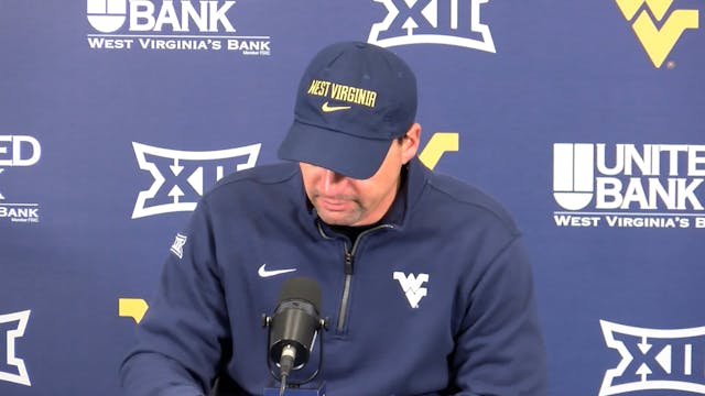 Neal Brown’s postgame press conferenc...