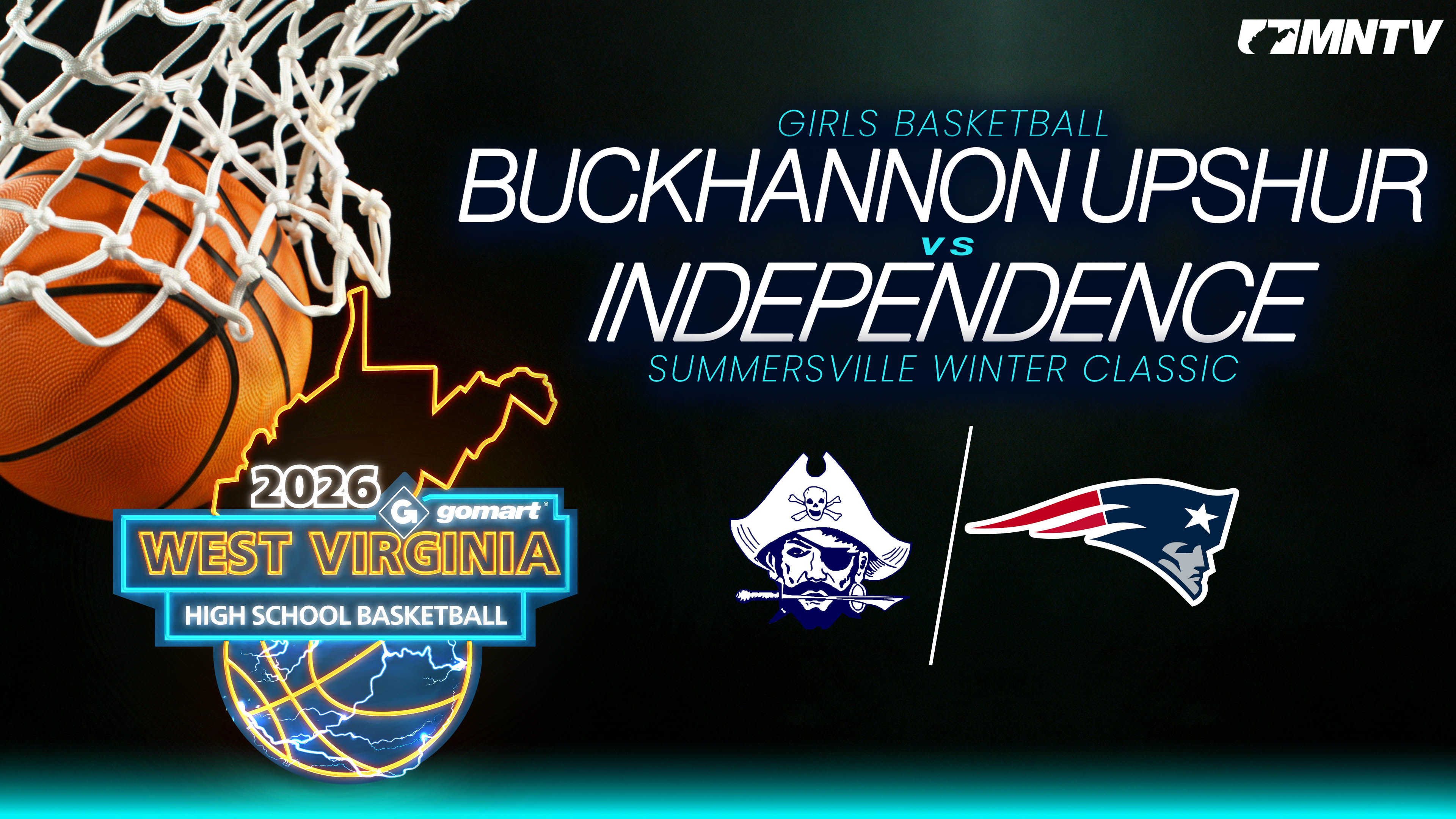 Buckhannon Upshur vs. Independence (Girls, 12/29, 3:30)