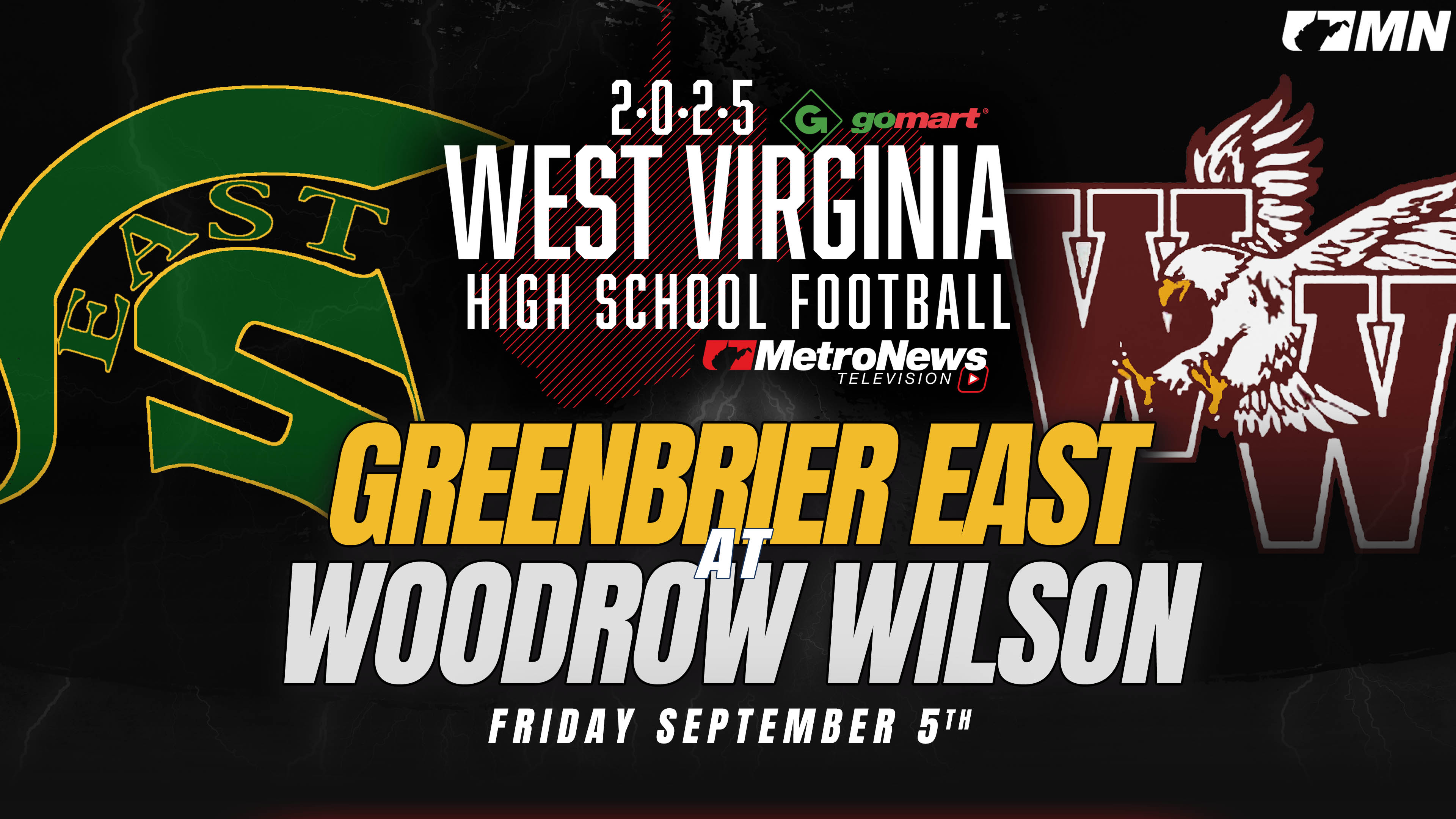 Game Archive: Greenbrier East vs Woodrow Wilson (9/5/25)