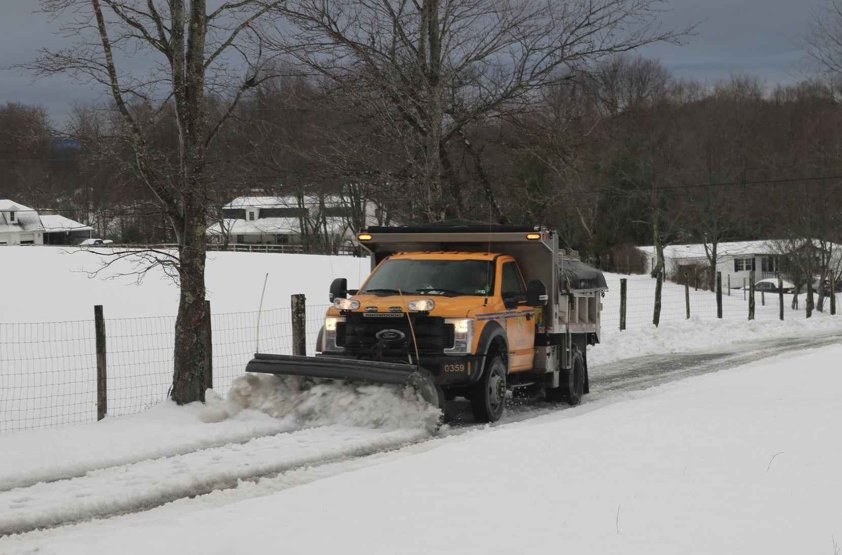 Transportation Secretary on Winter Roads