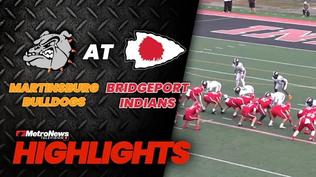 Martinsburg Survives Bridgeport, 35-2...