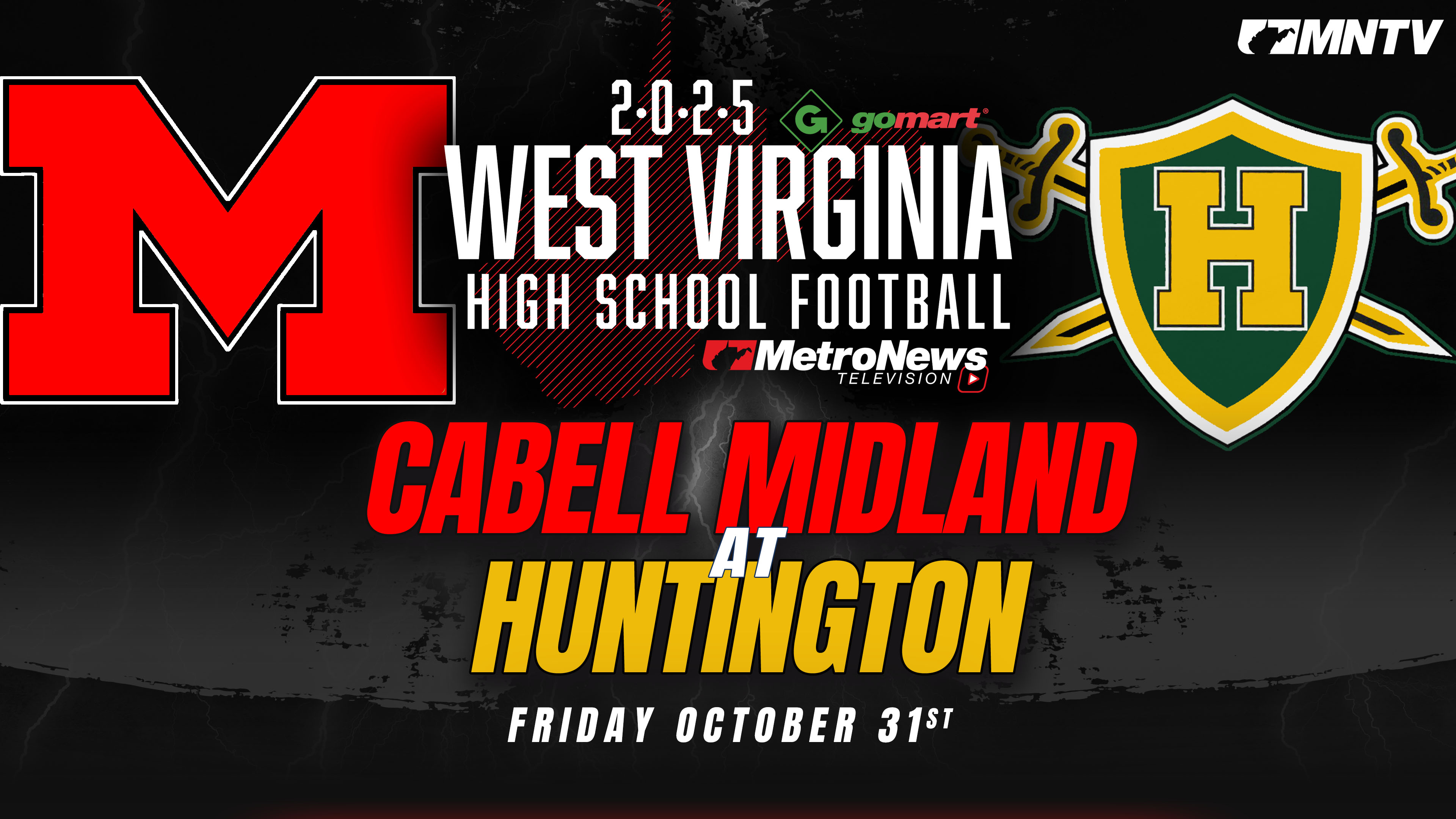 Game Archive: Cabell Midland vs. Huntington (10/31/25)