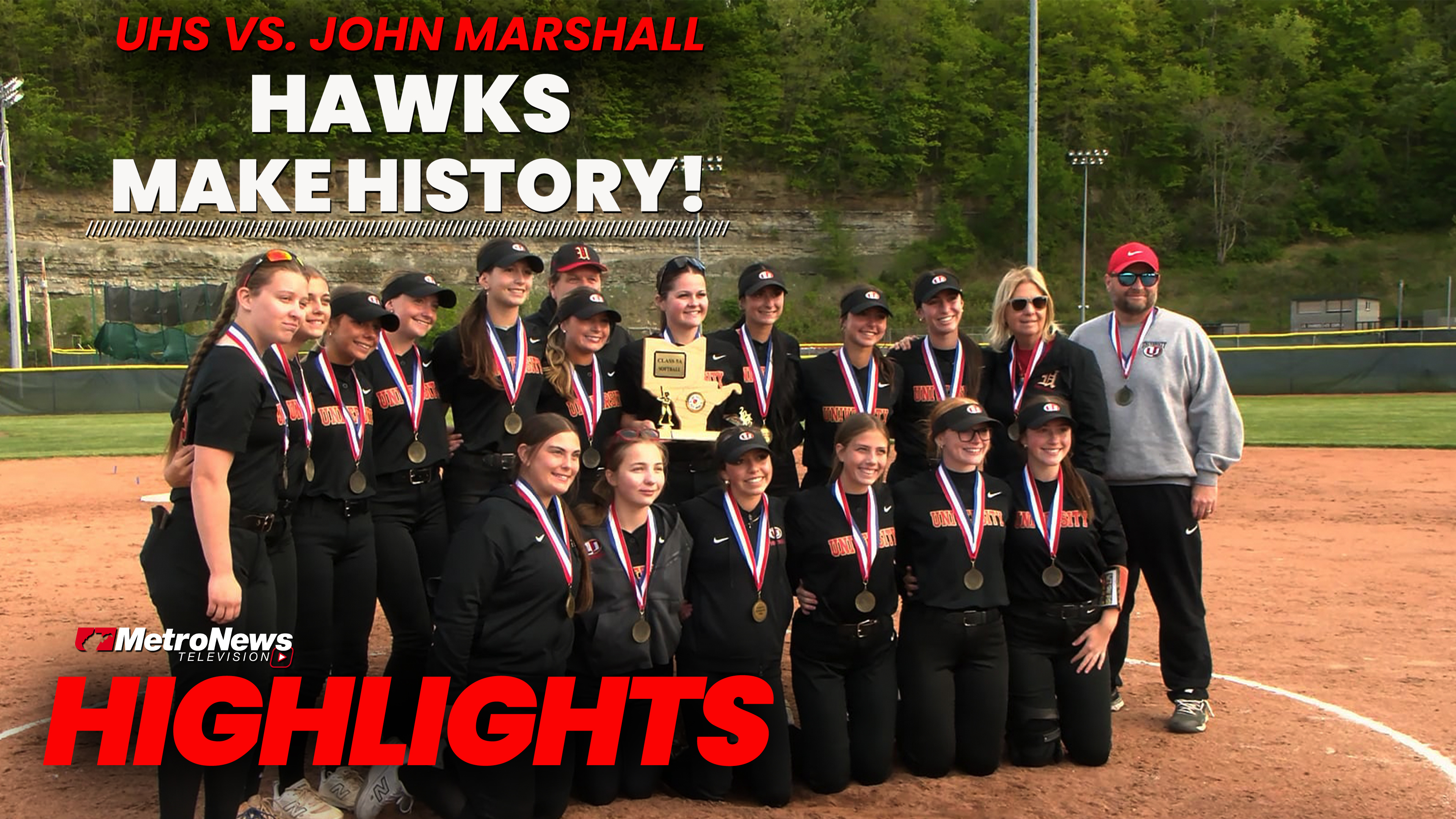 Lehosit's arm, Masoner grand slam lead UHS to OVAC title, 5-1 over John Marshall