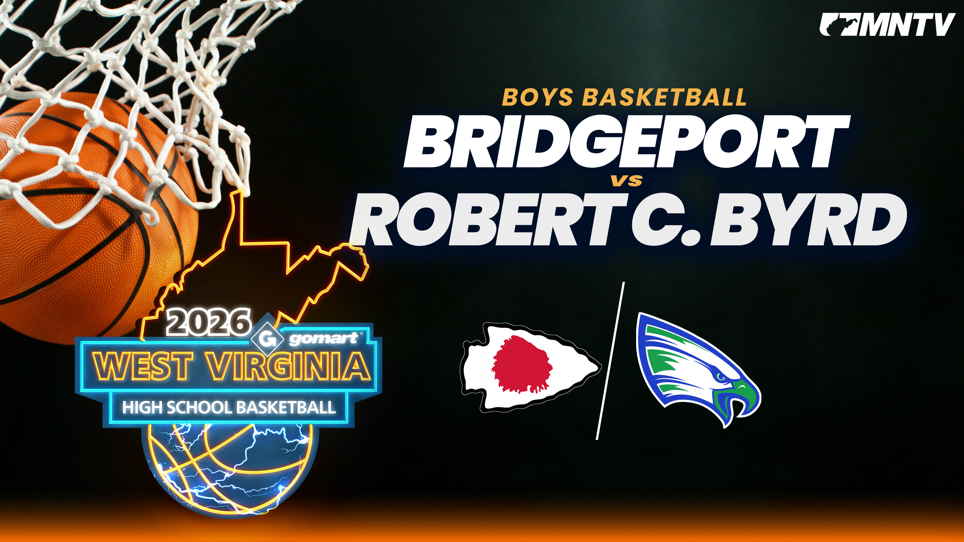 Bridgeport vs. Robert C. Byrd (Boys, 1/7 at 7:30 PM)