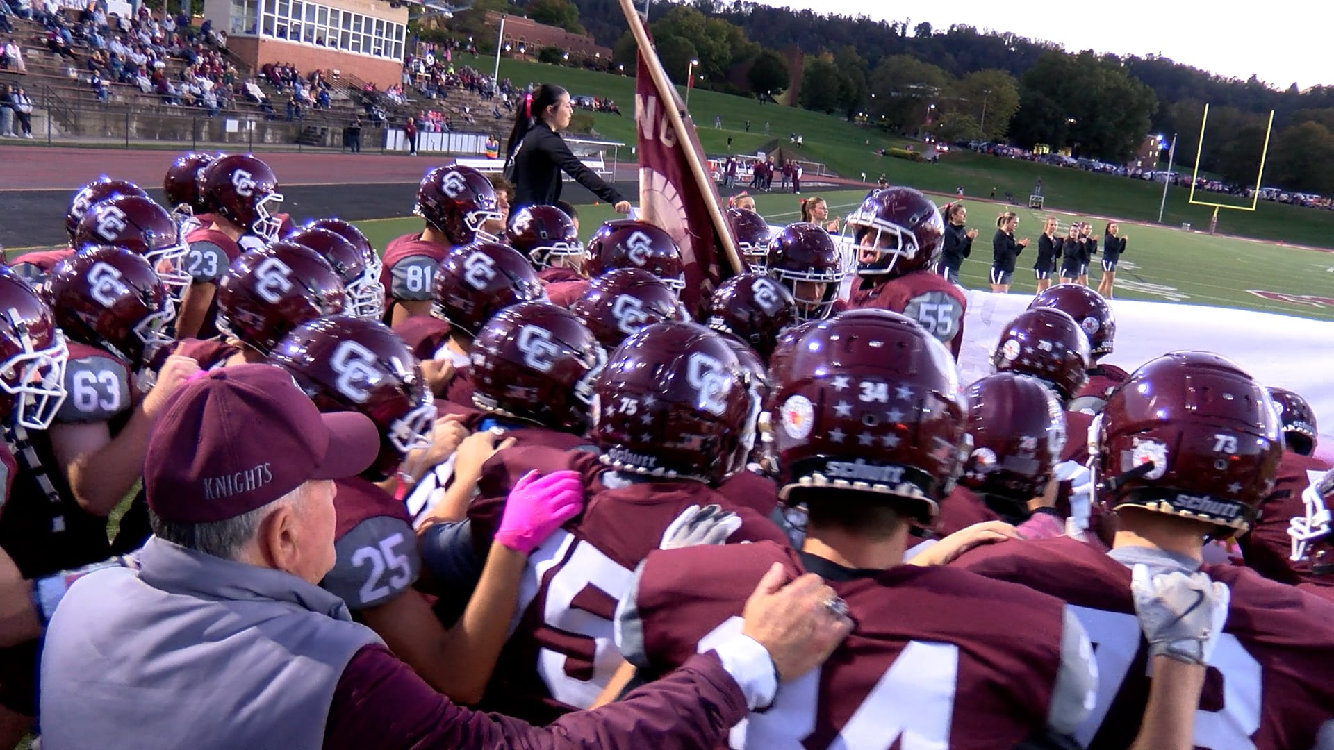 Wheeling Central holds off a late Martins Ferry rally, 28-20