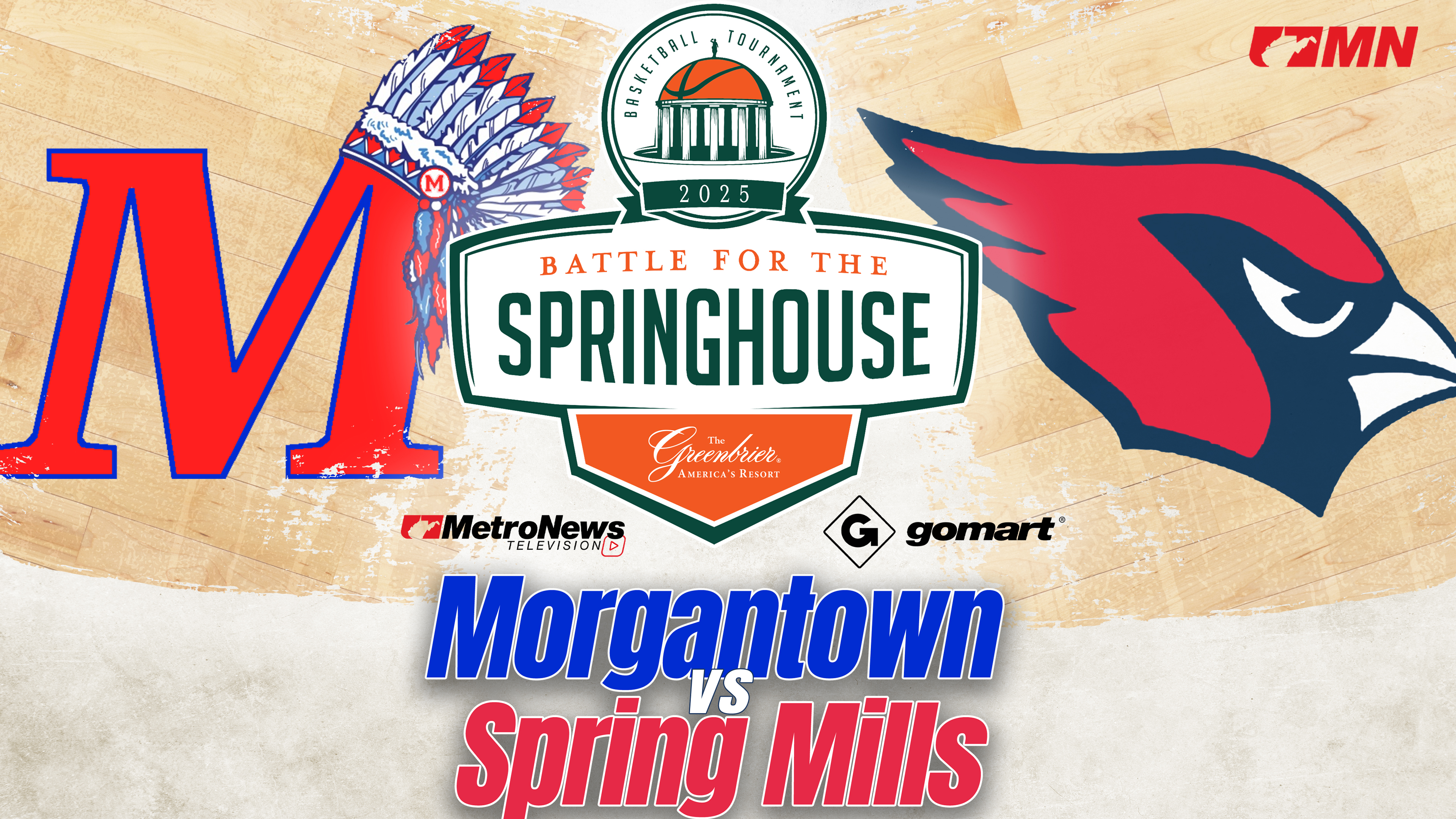 Game Archive: Morgantown vs. Spring Mills (Boys 2/1/25)