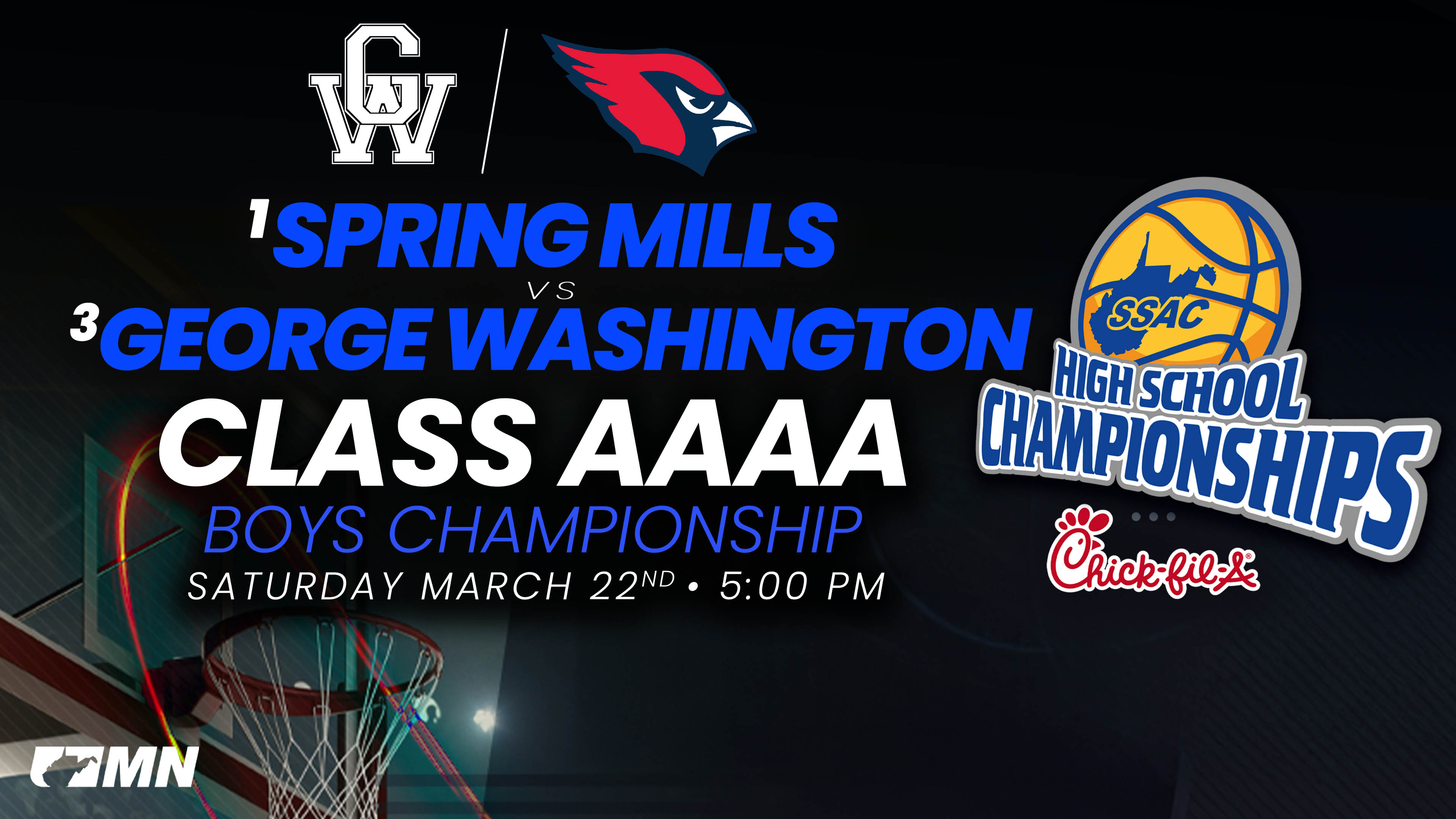 AAAA Chip (Boys 2025): Spring Mills vs. George Washington 
