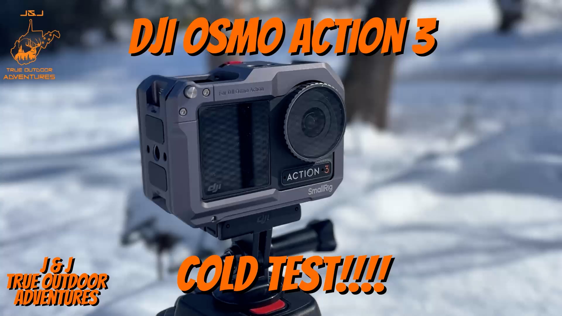 DJI OSMO Action 3 - COLD Test!