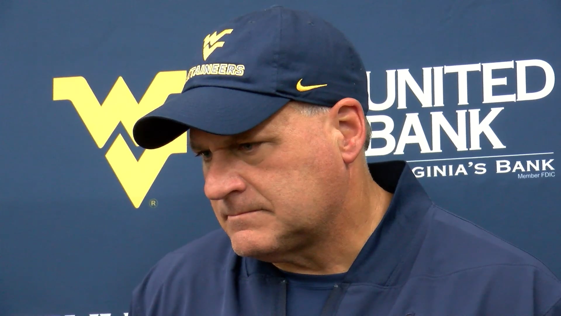 Rich Rodriguez press conference following WVU's 17-10 loss at Ohio