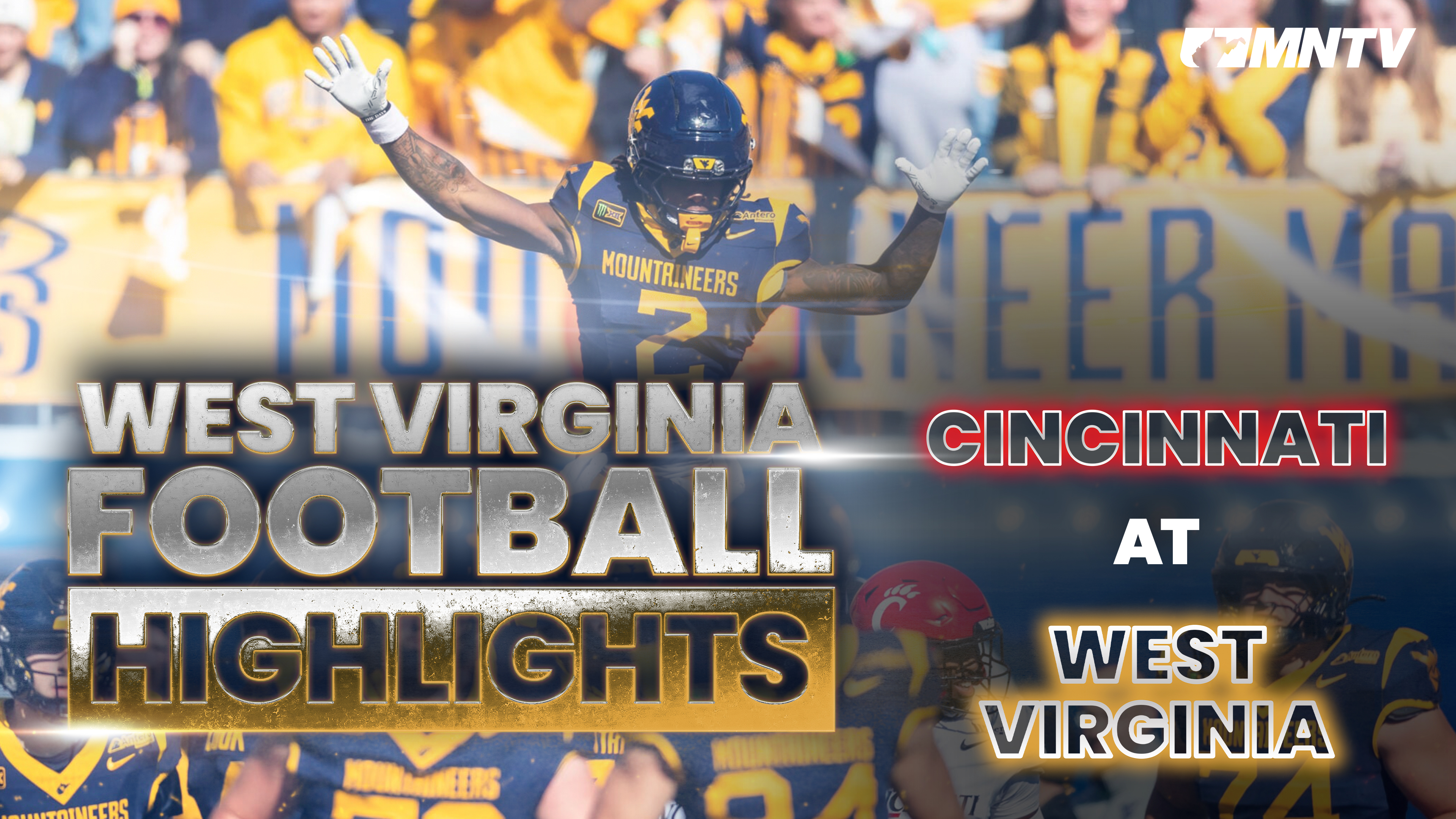 WVU Walks Off Cincinnati, 45-42 | Hawkins Throws for 464 Yards