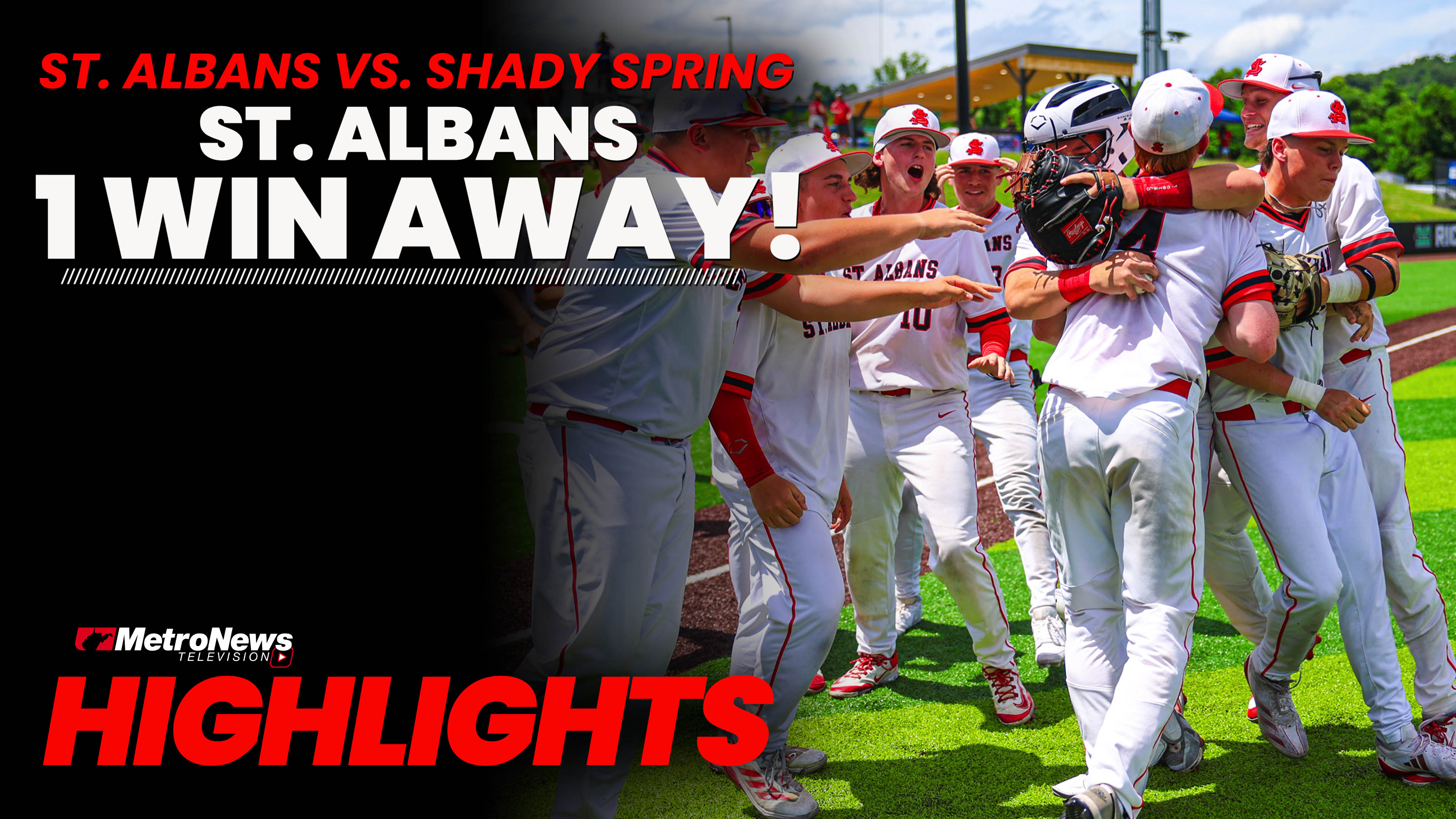 St. Albans holds off a late Shady Spring rally, moving to the AAA final