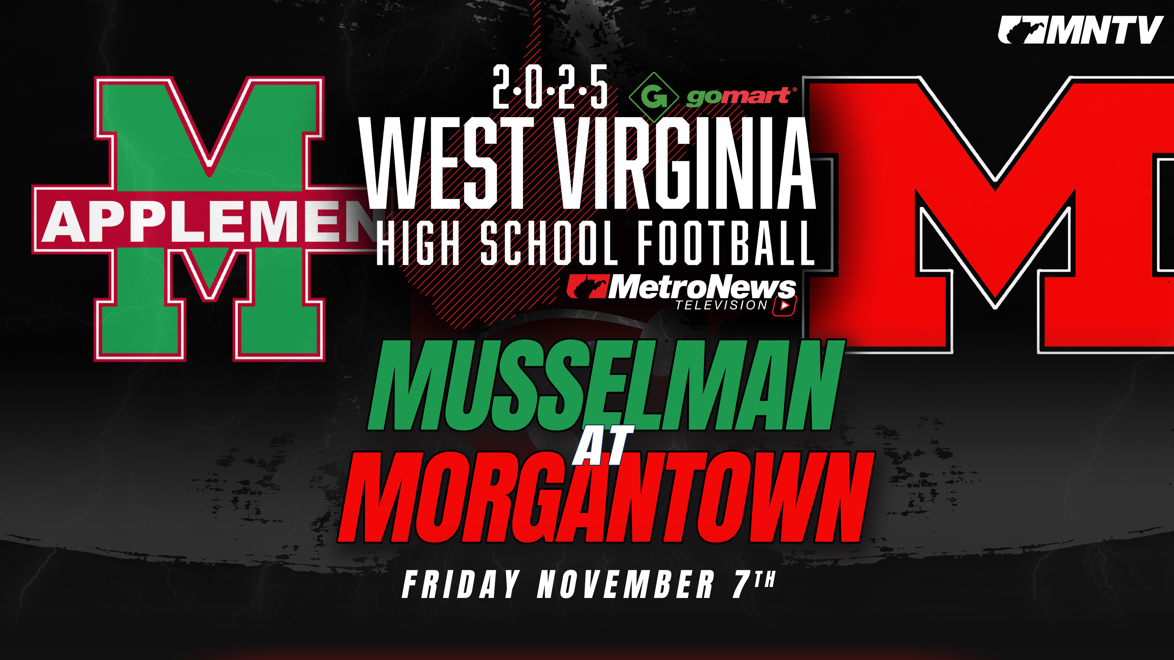 Game Archive: Musselman vs. Morgantown (11/7/25)