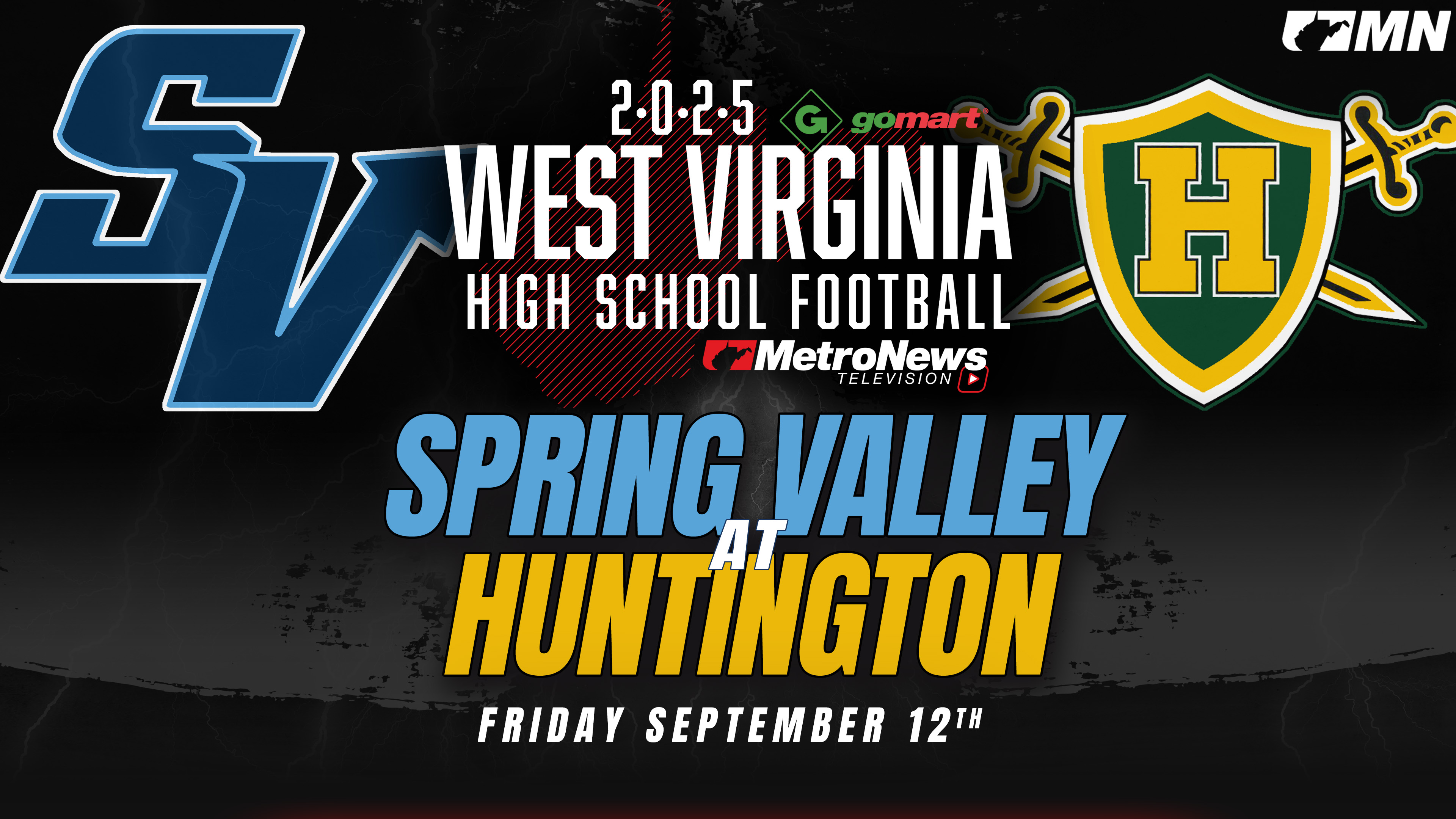 Spring Valley vs. Huntington (9/12/25)