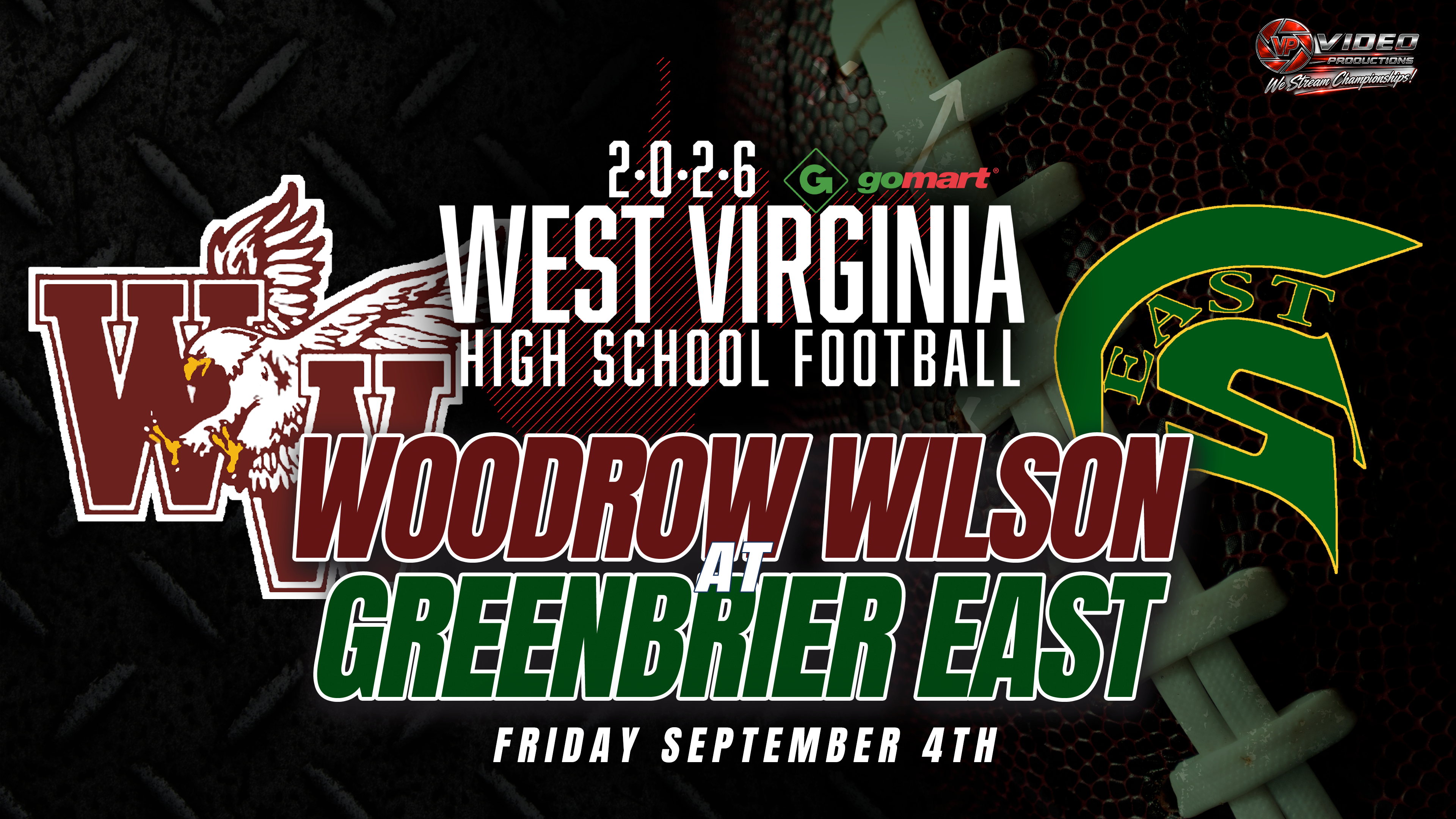 Game Archive: Woodrow Wilson at Greenbrier East | 9/4/26