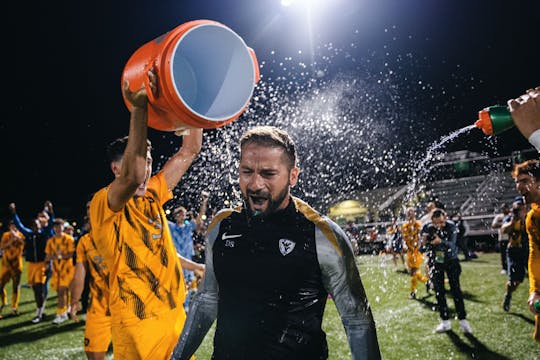 WVU Soccer Coach on Conference Title