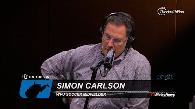 Simon Carlson comments on his 3 goals...