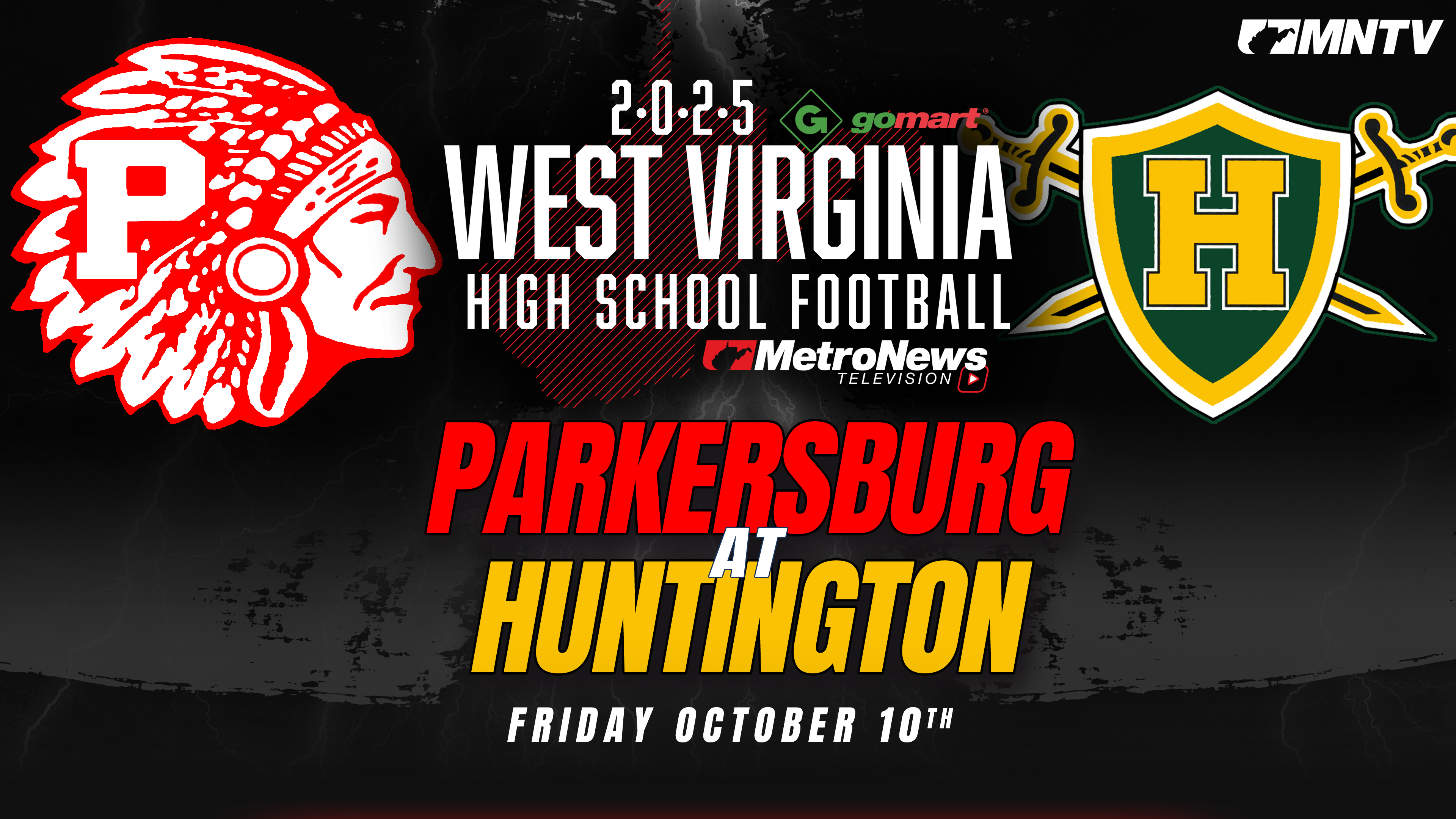 Parkersburg vs Huntington (10/10/25)