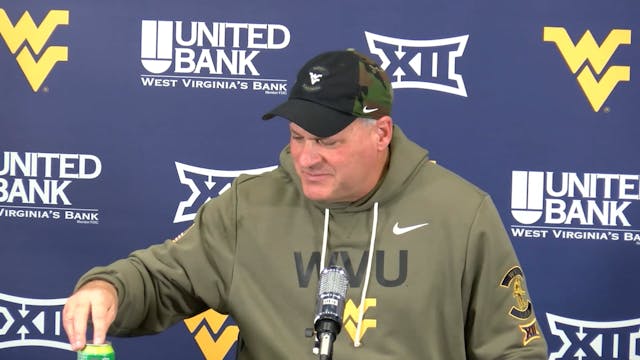Rich Rodriguez postgame press confere...