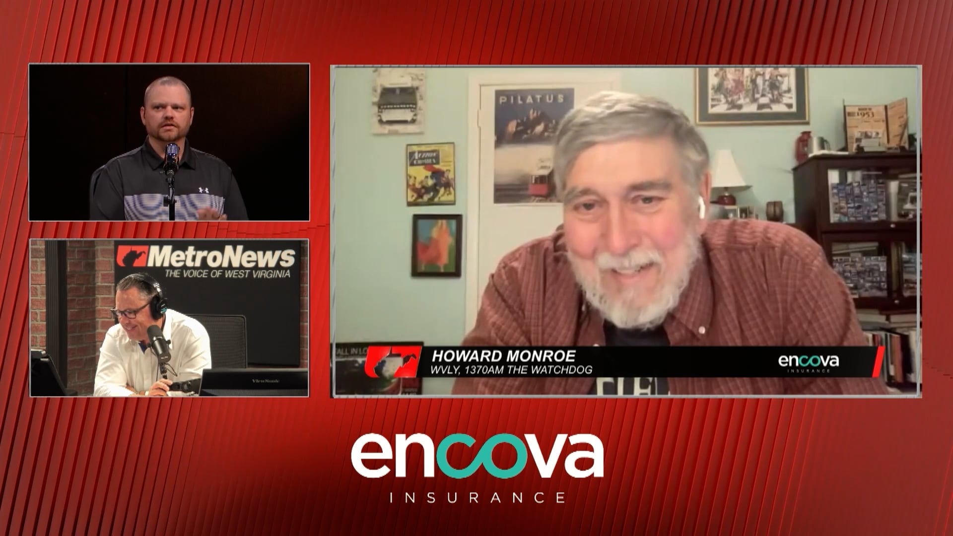 Howard Monroe on X Feud with the Governor