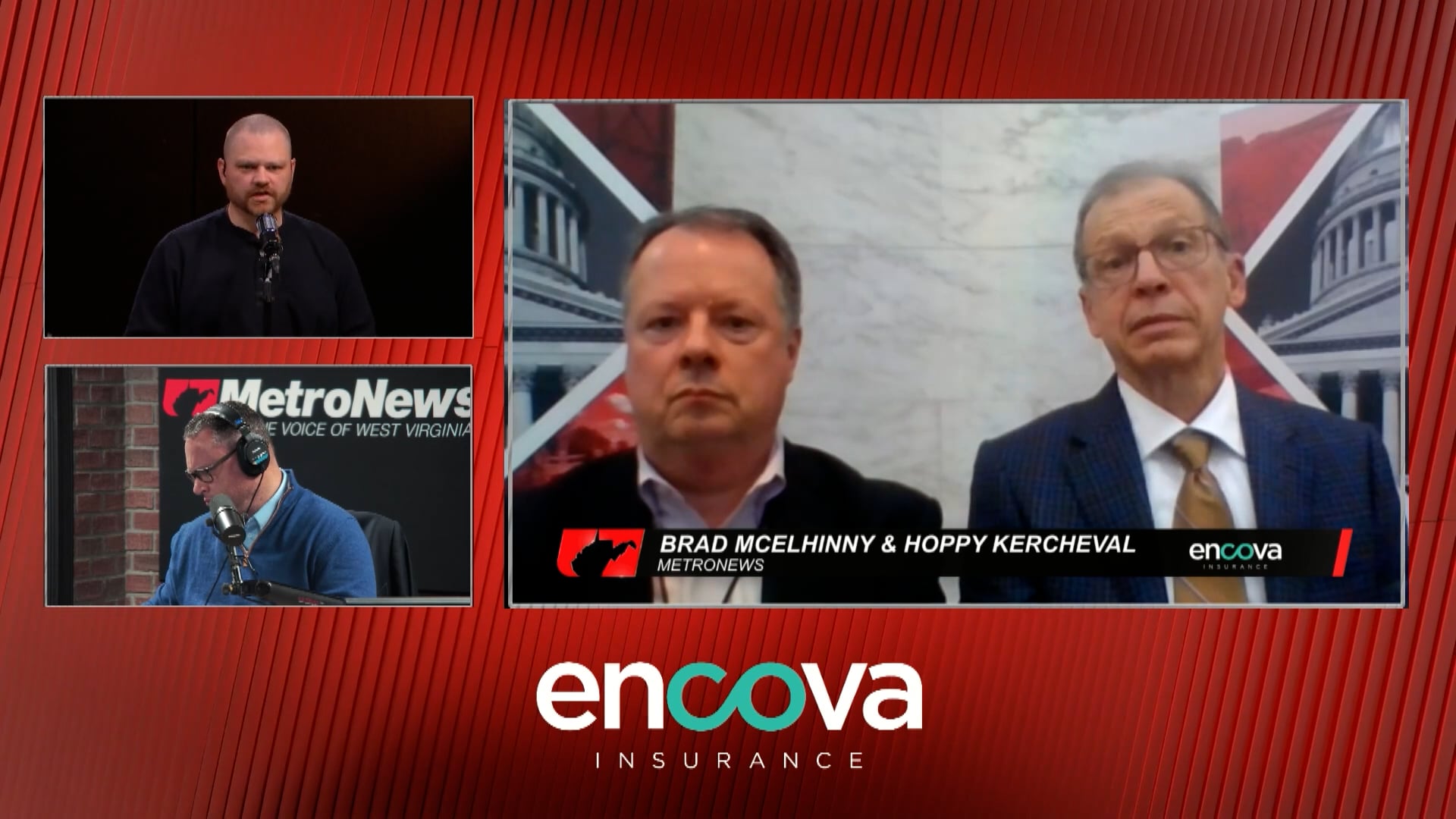 Brad McElhinny and Hoppy Kercheval on Issues & Eggs