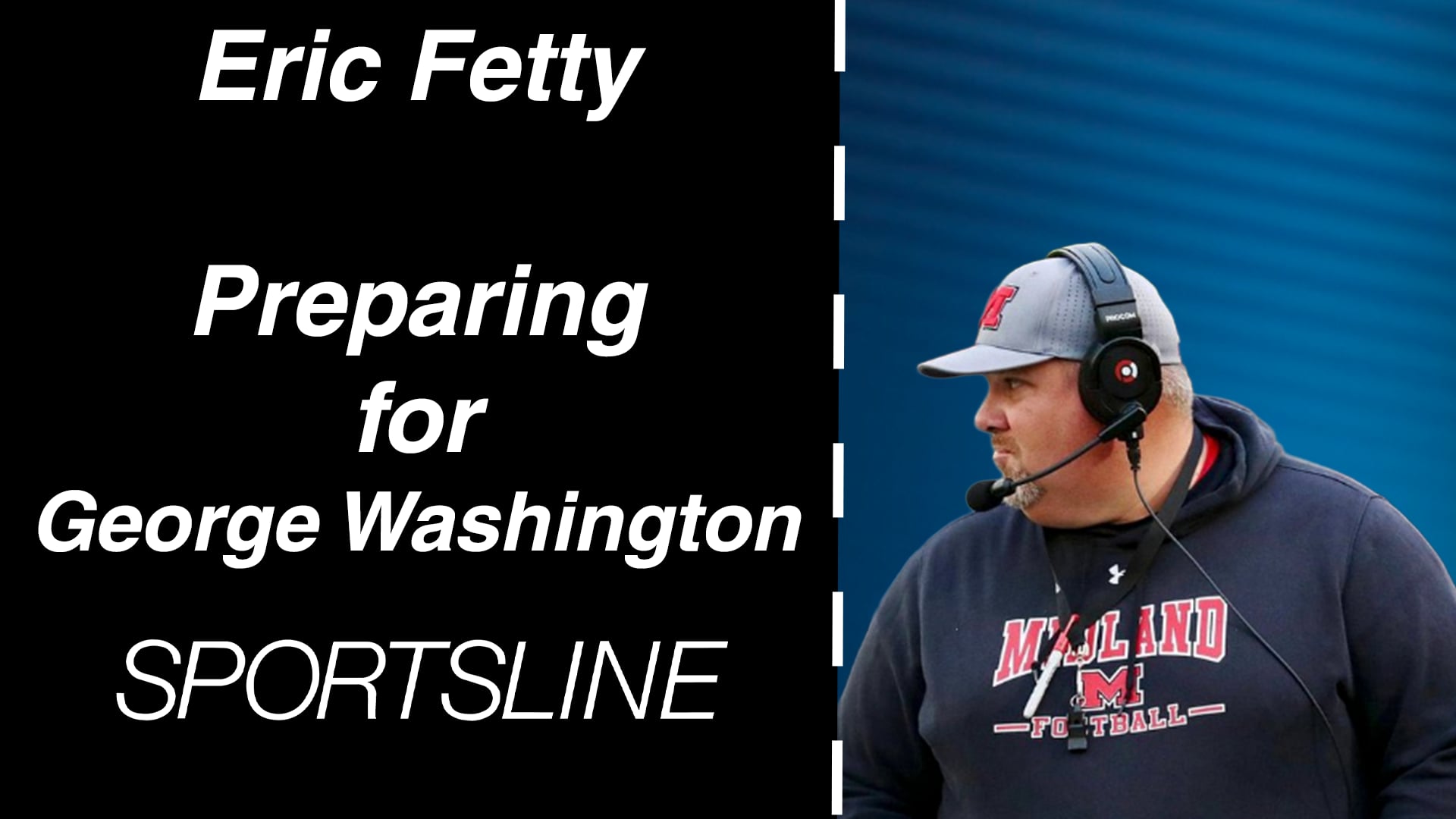 Eric Fetty: Getting Ready for George Washington
