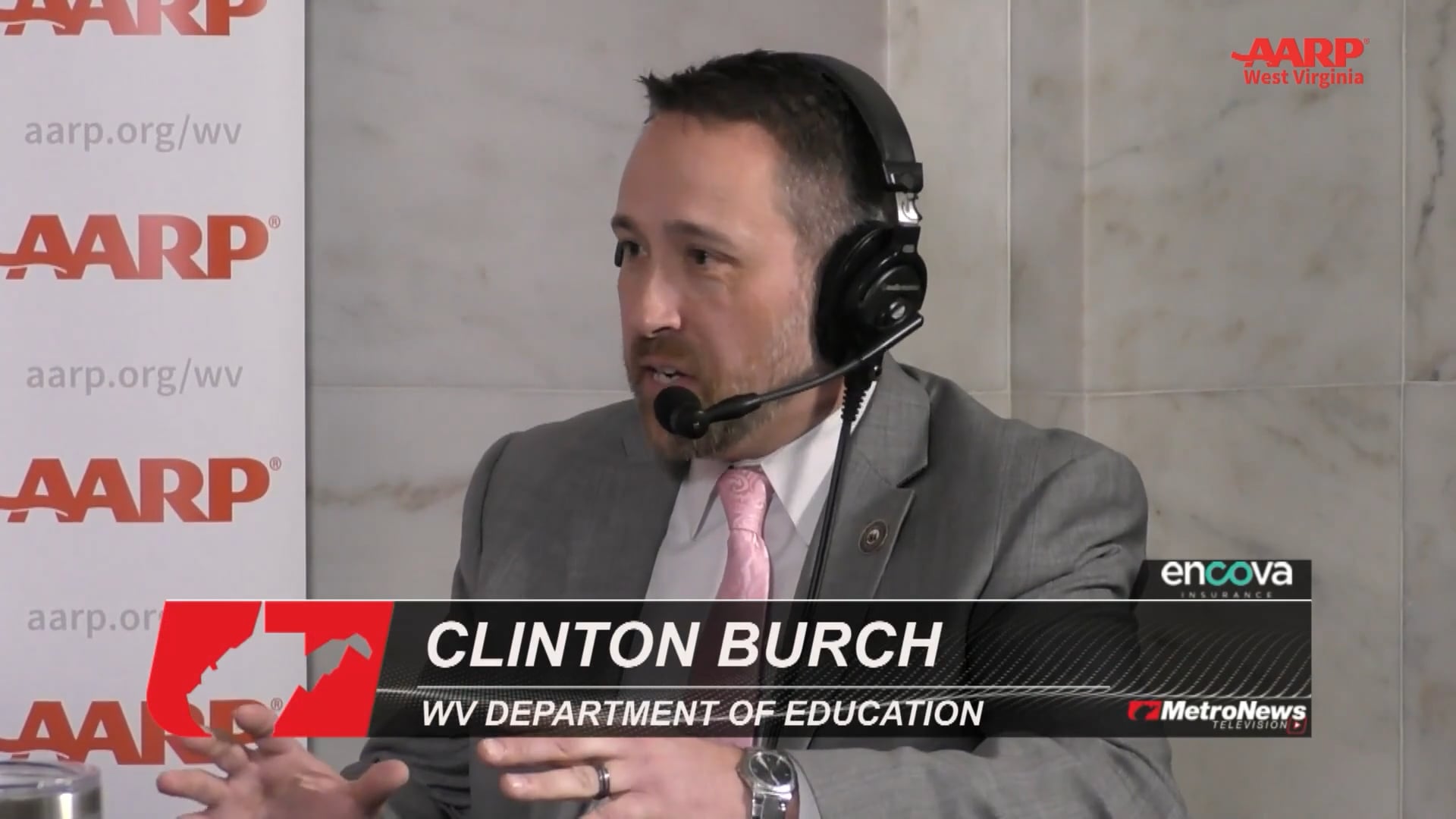 Clinton Burch on CTE Day