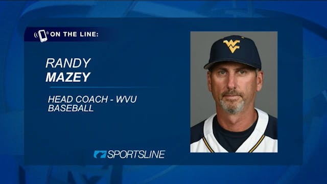 WVU Baseball Coach Randy Mazey from L...