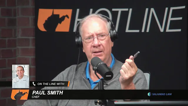 Dave W Chef Paul Smith talk about the...